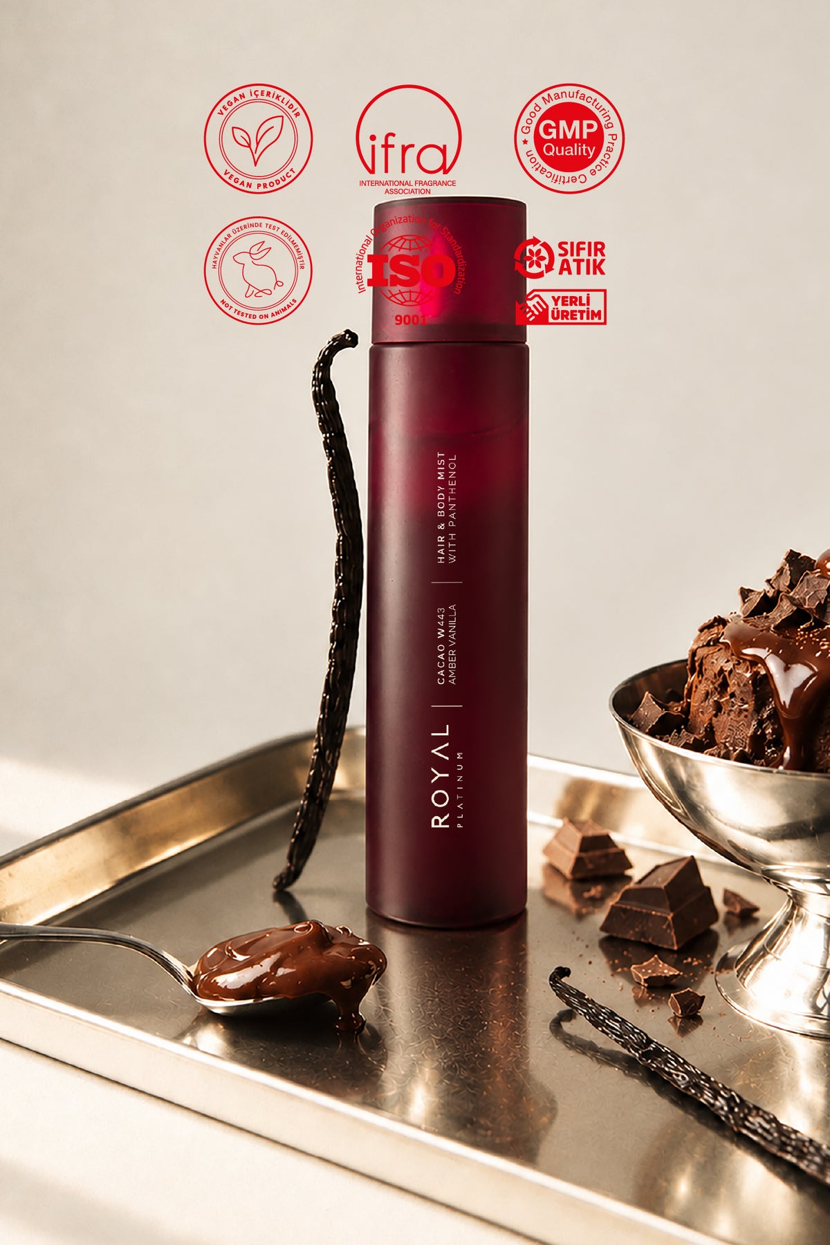 W443 Cacao (Vücut ve Saç Spreyi) EDP 250 ML | Tatlı Seri