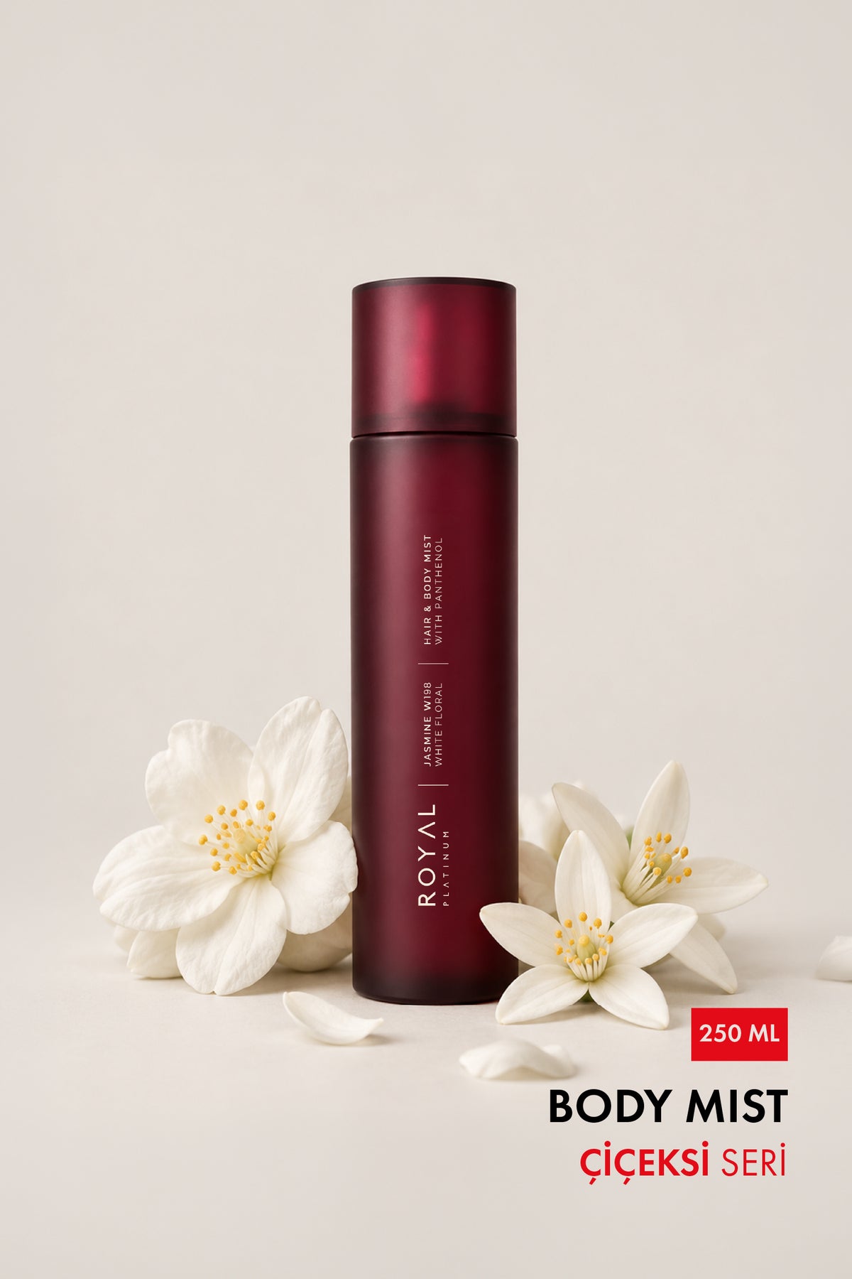 W198 Jasmine (Vücut ve Saç Spreyi) EDP 250 ML | Çiçeksi Seri