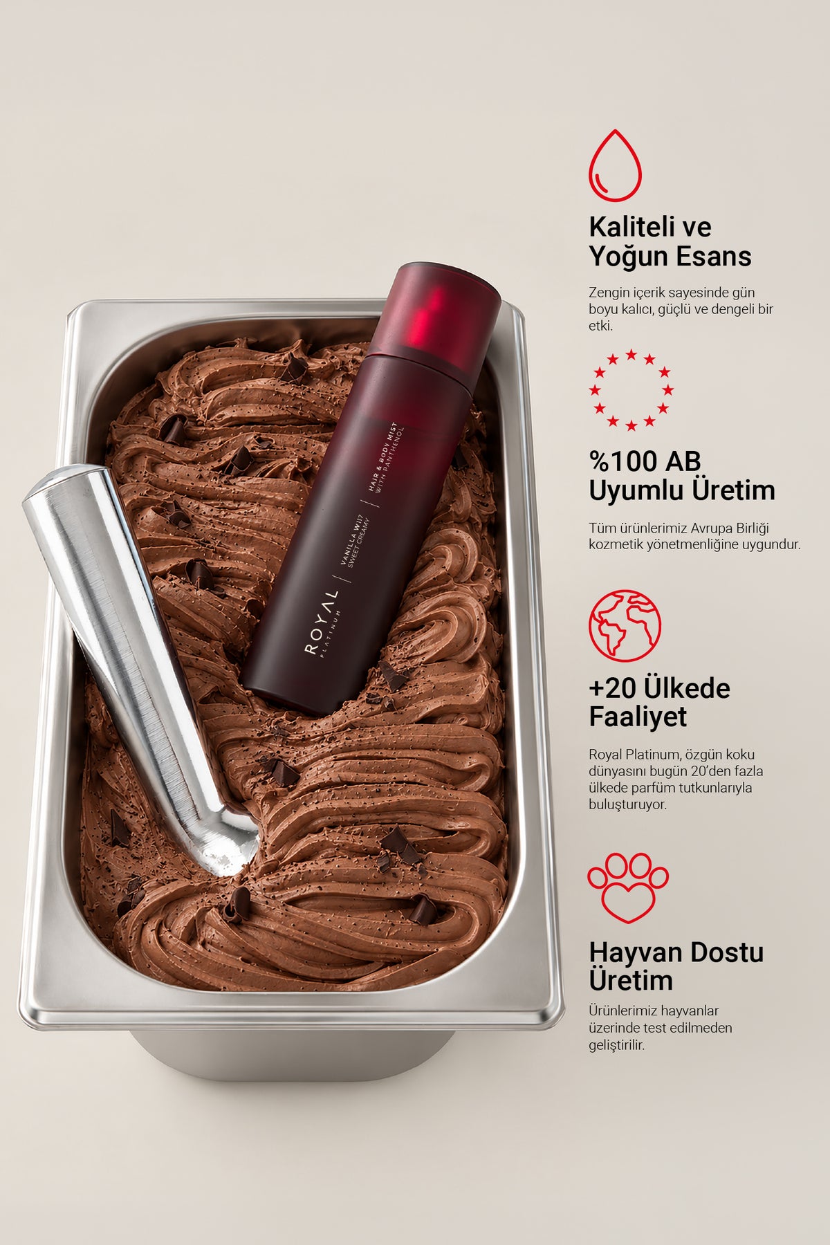 W117 Vanilla (Vücut ve Saç Spreyi) EDP 250 ML | Vanilya Serisi