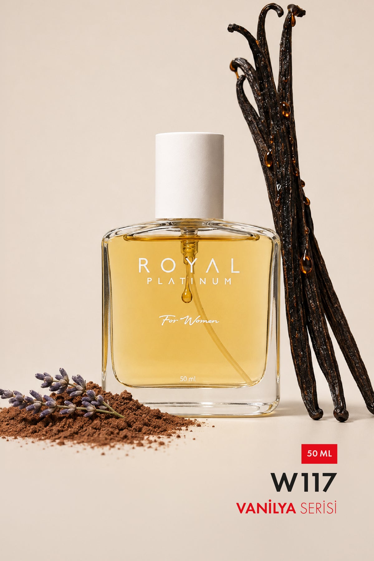 W117 Kadın Parfüm EDP 50 ML | Vanilya Serisi