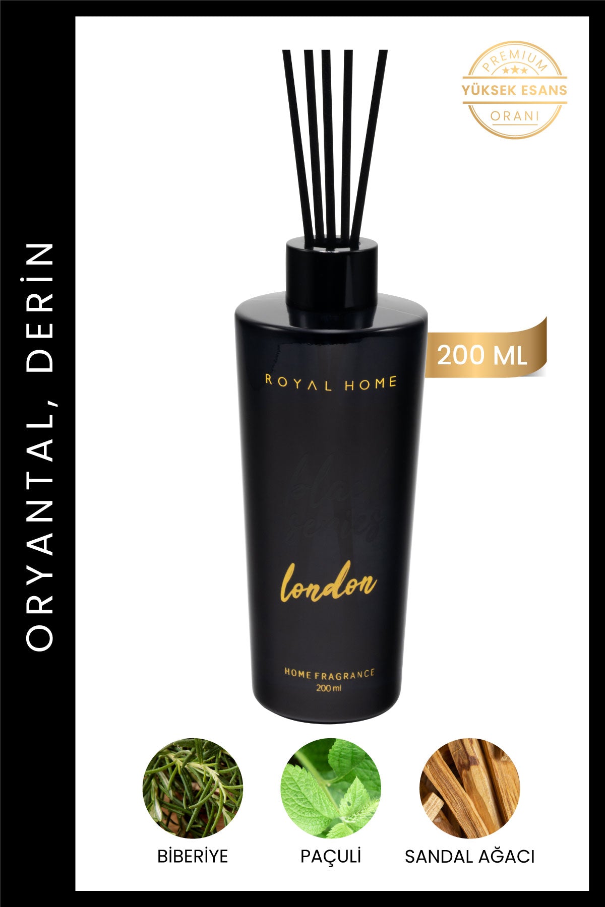 London Premium Çubuklu Oda Kokusu 200 ML | Premium Seri
