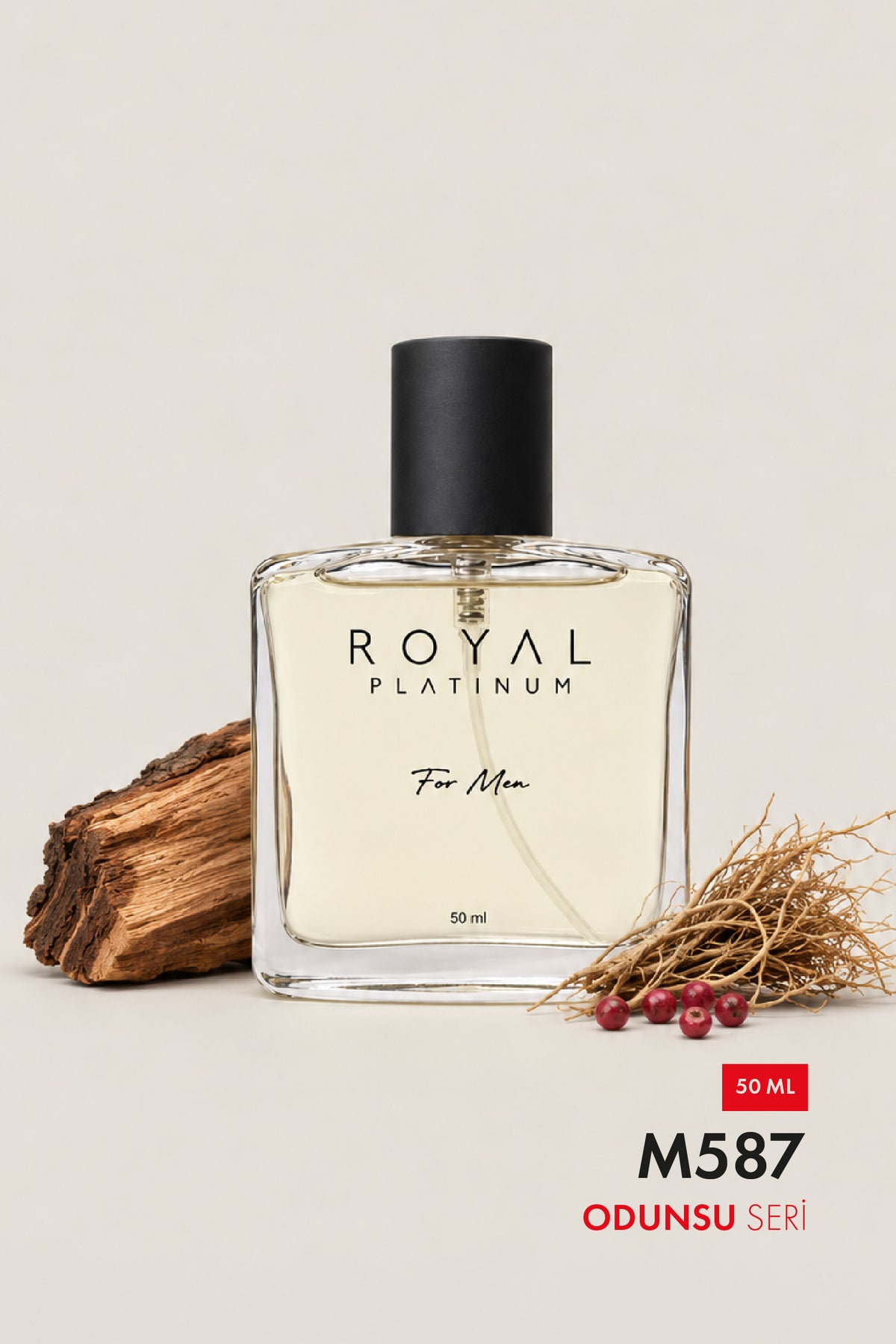 M587 Erkek Parfüm EDP 50 ML | Odunsu Seri