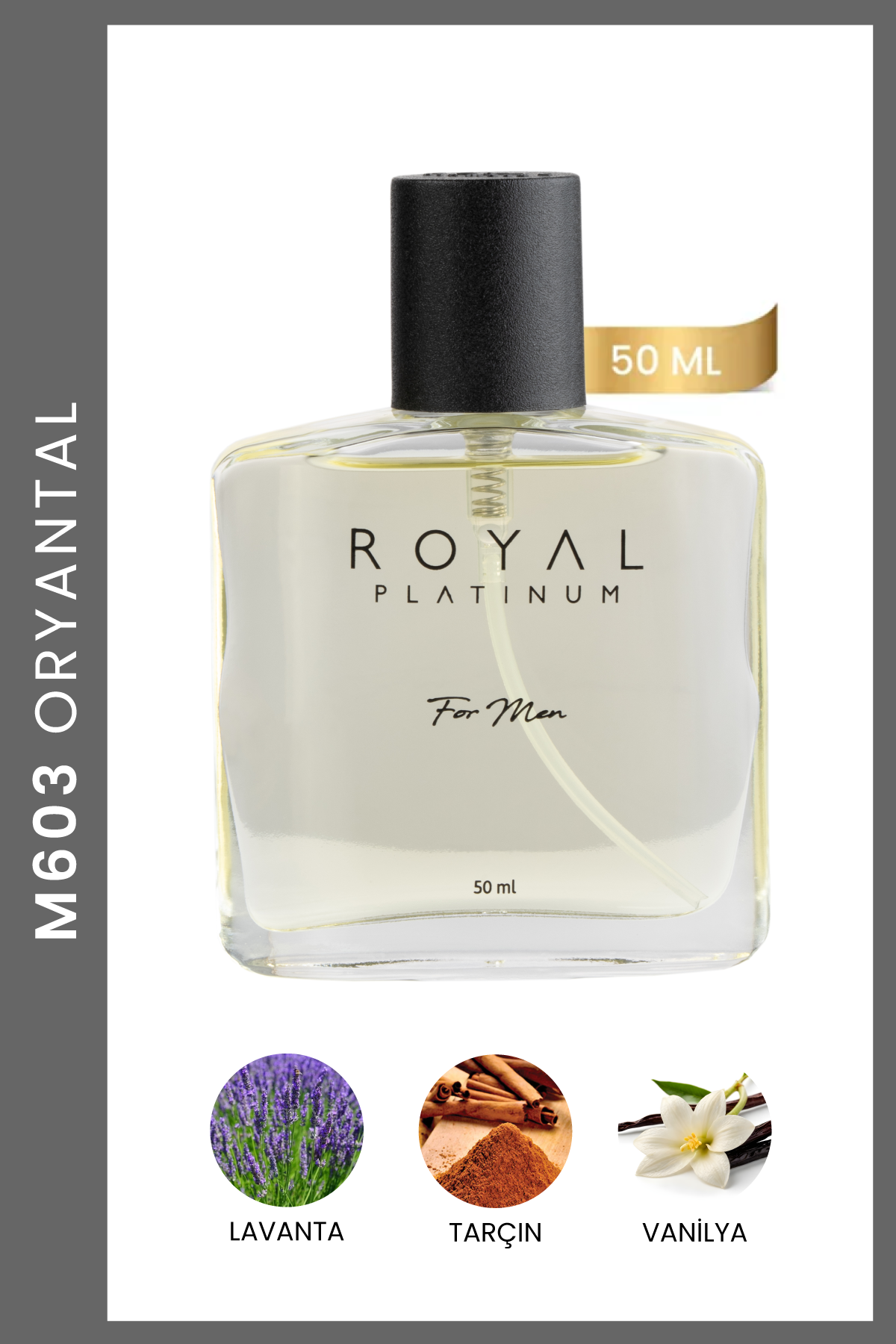 M603 Erkek Parfüm EDP 50 ML | Oryantal Seri