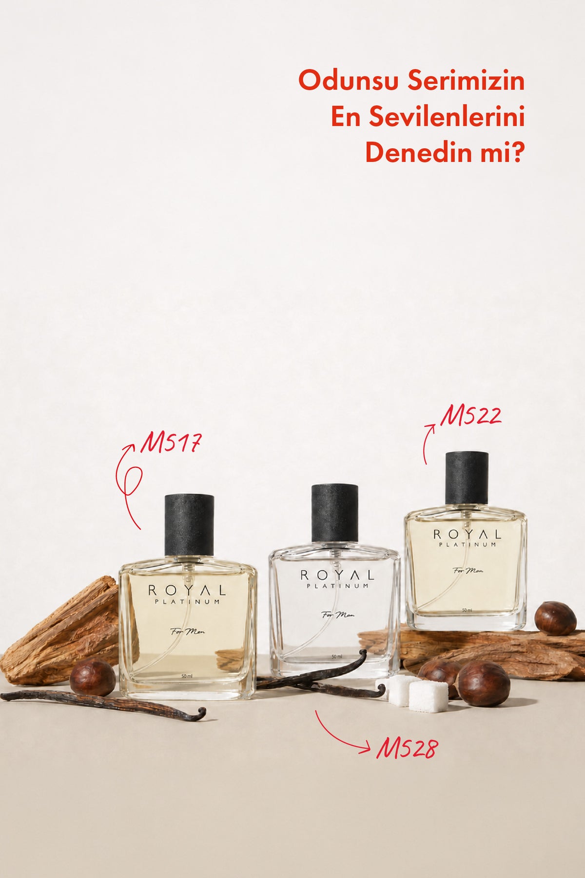 M701 Erkek Parfüm EDP 50 ML | Odunsu Seri