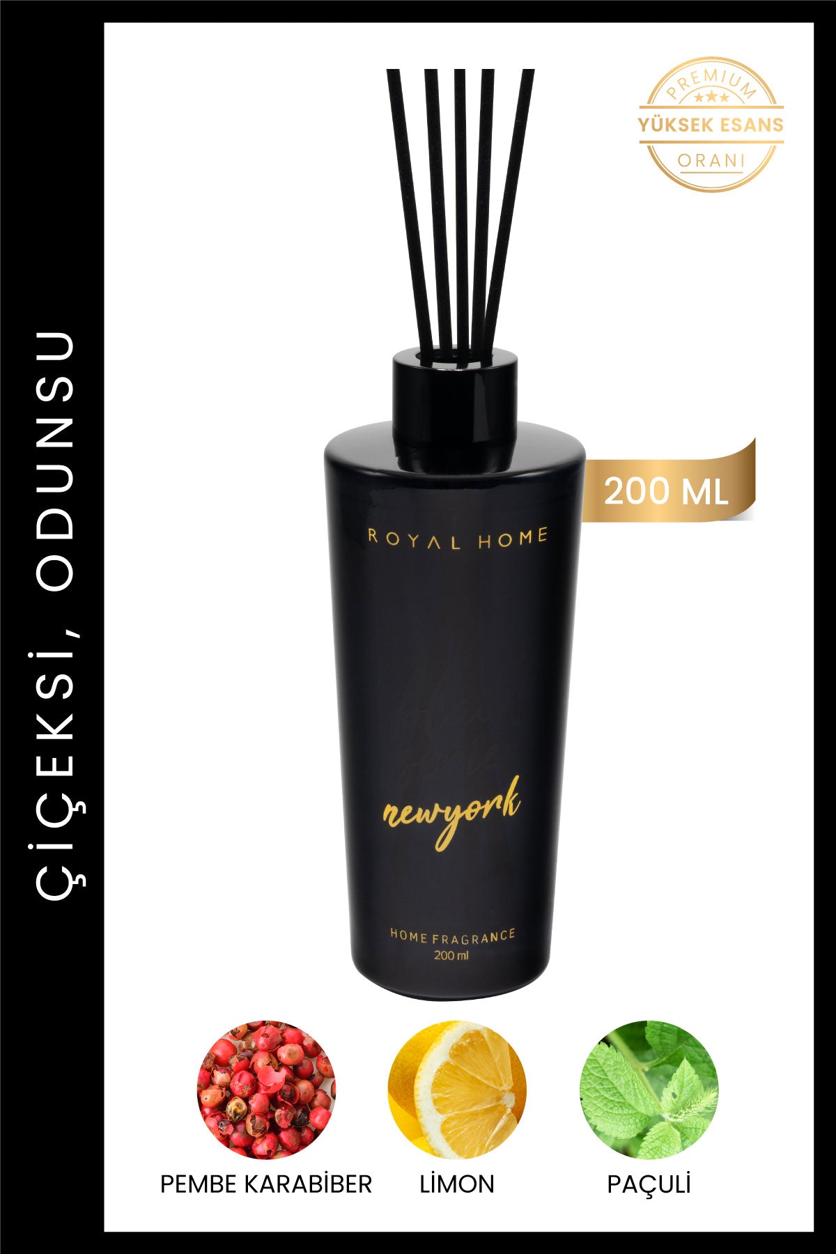 New York Premium Çubuklu Oda Kokusu 200 ML | Premium Seri