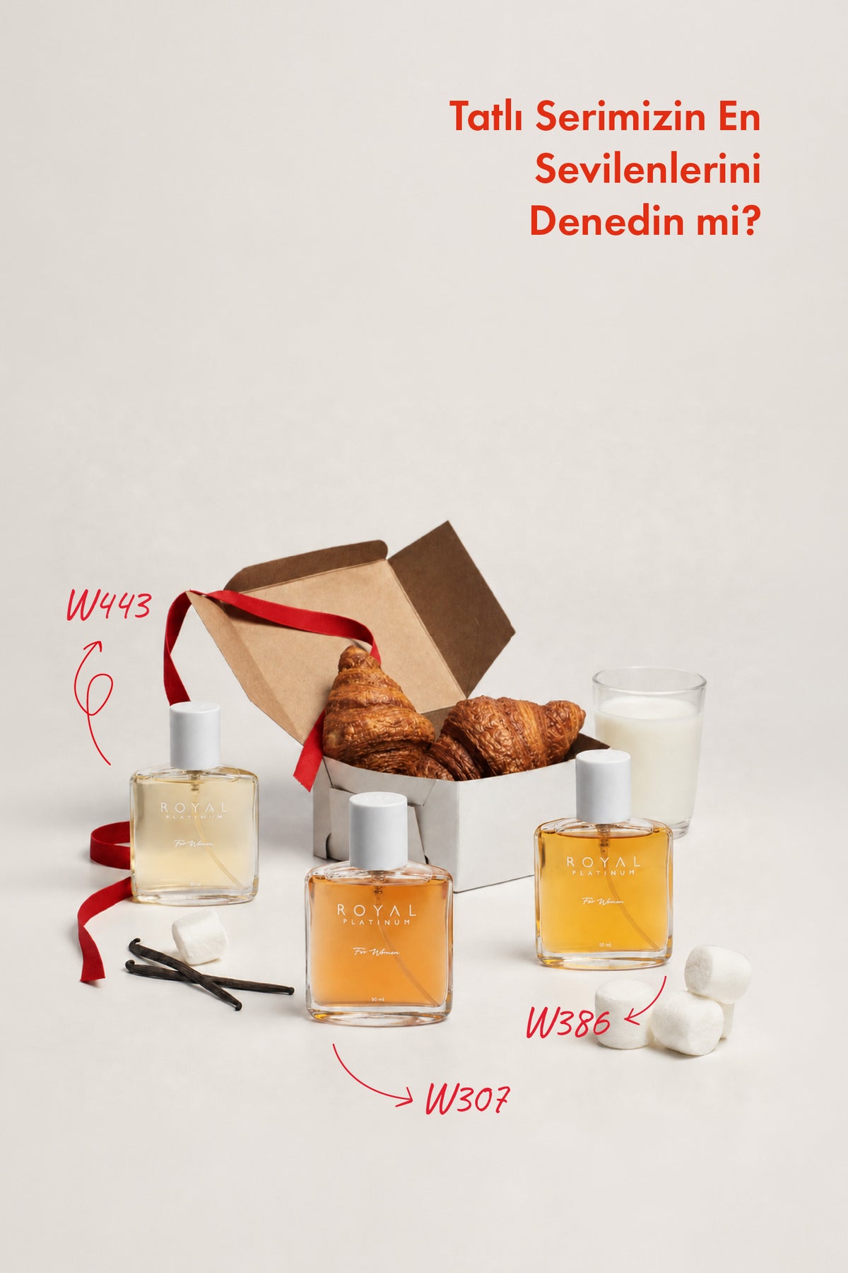 W117 Kadın Parfüm EDP 50 ML | Vanilya Serisi
