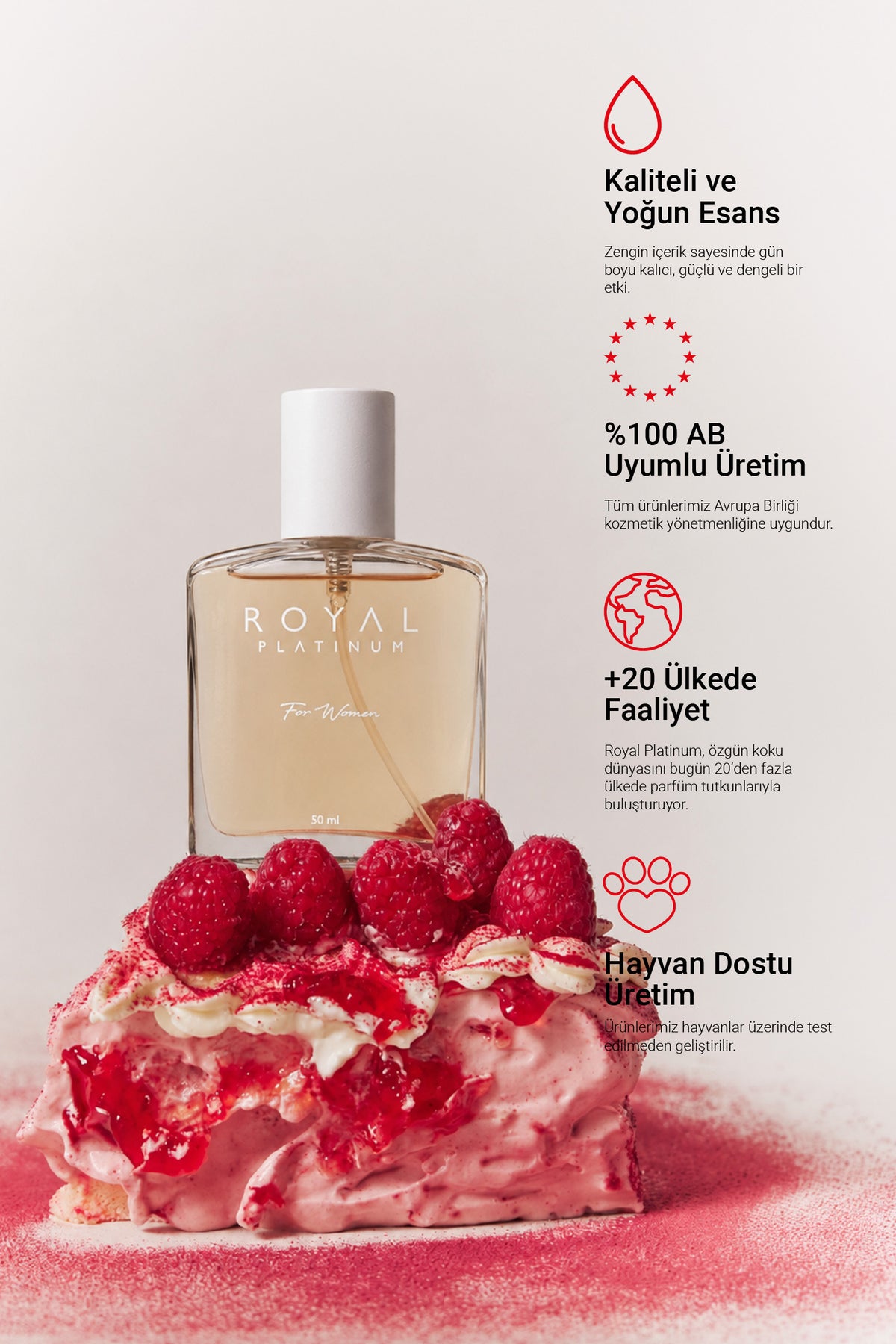 W121 Kadın Parfüm EDP 50 ML | Meyveli Seri
