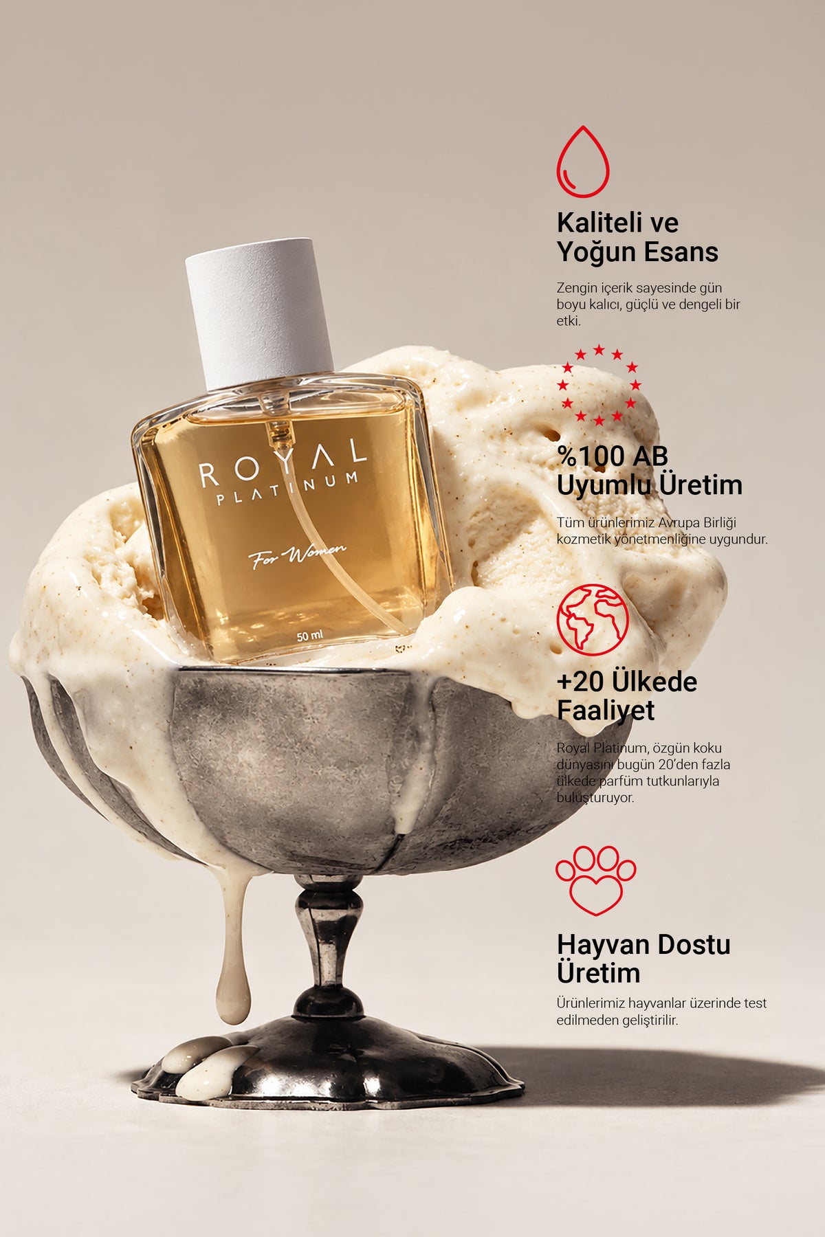 W127 Kadın Parfüm EDP 50 ML | Çiçeksi Seri
