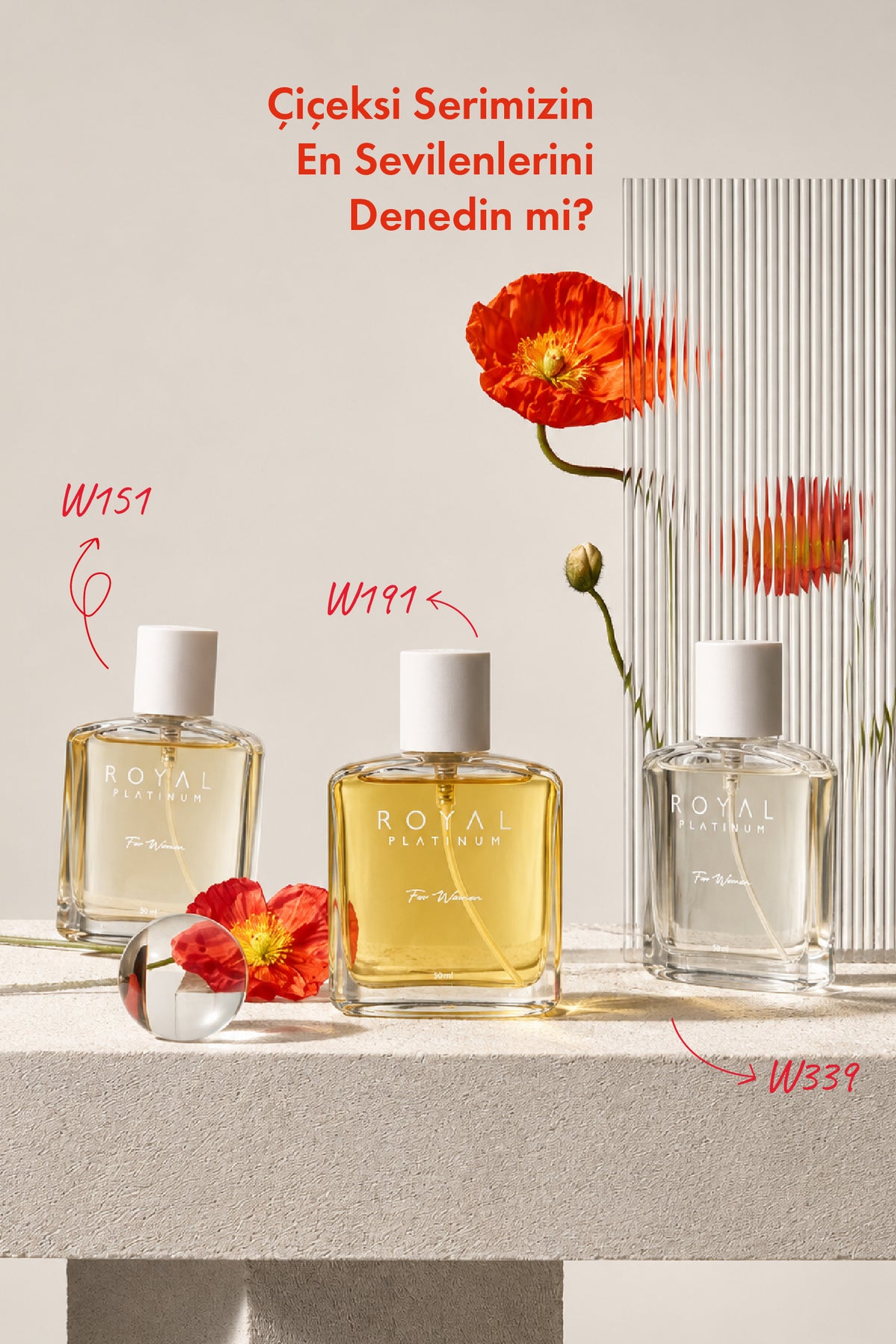 W198 Kadın Parfüm EDP 50 ML | Çiçeksi Seri