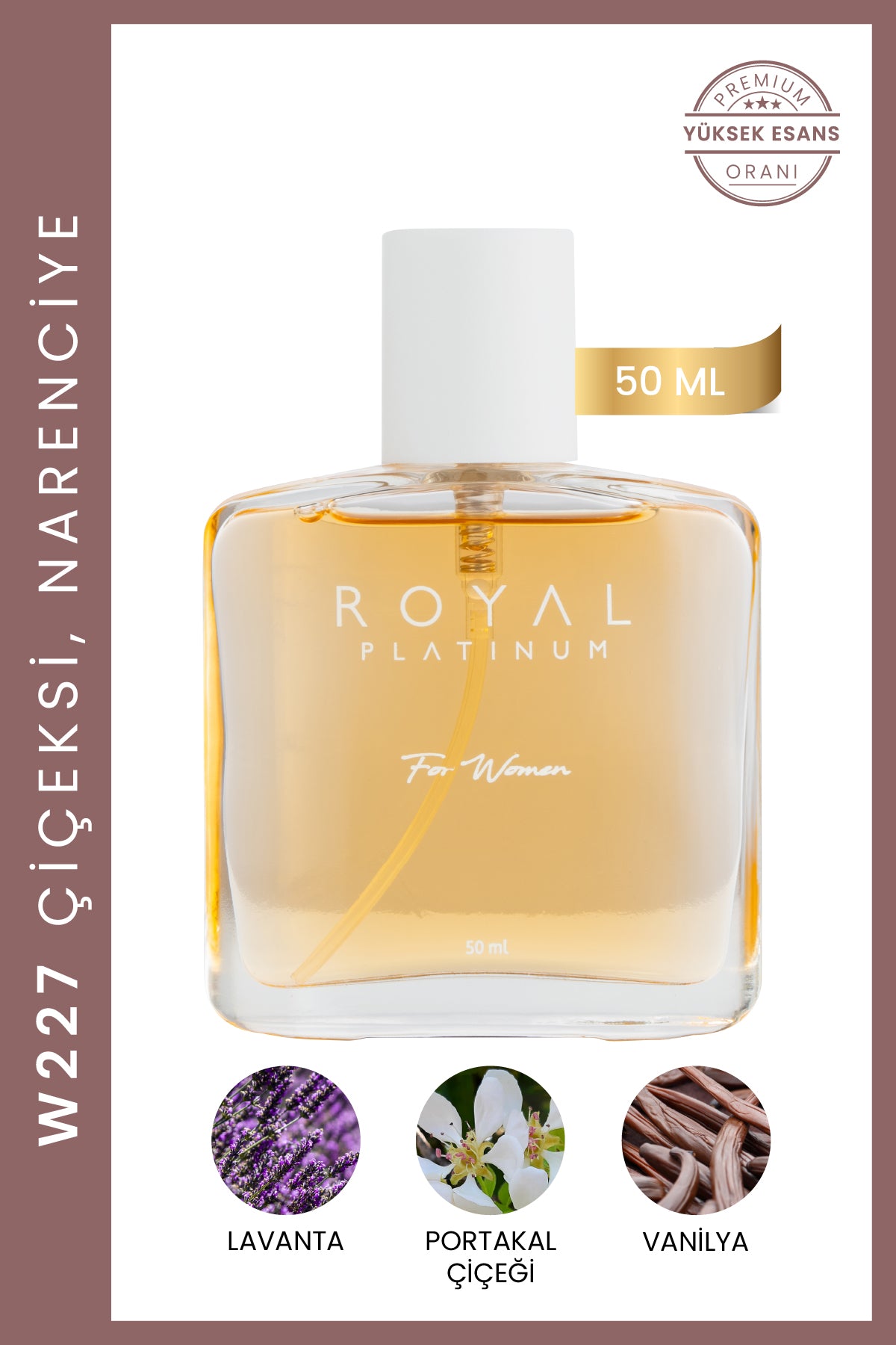 W227 Kadın Parfüm EDP 50 ML | Çiçeksi Seri