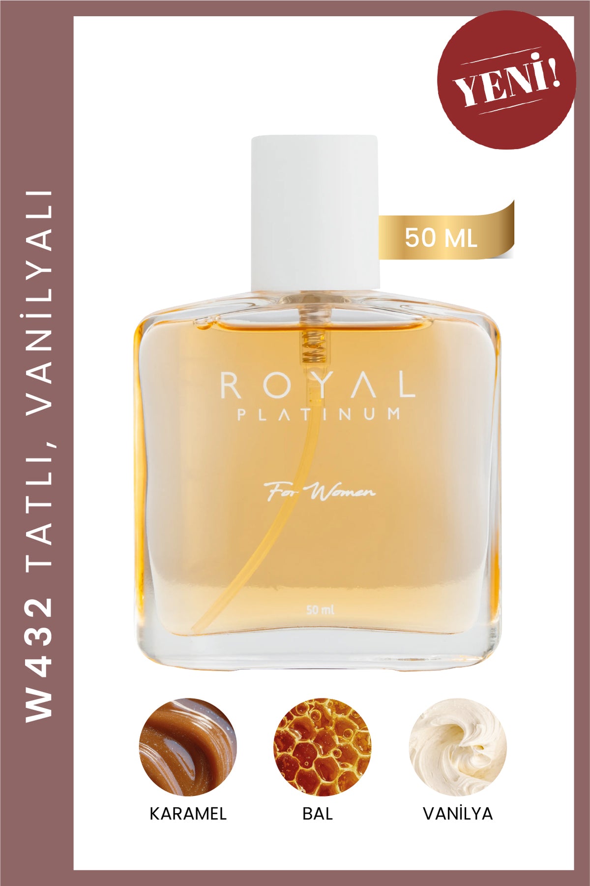 W432 Kadın Parfüm EDP 50 ML | Aromatik Seri