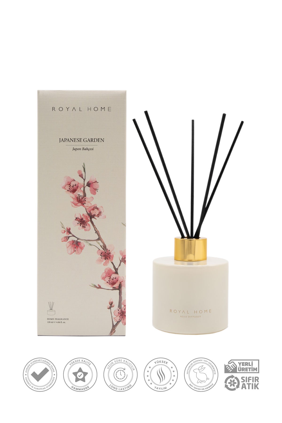 Japanese Garden Çubuklu Oda Kokusu 120 ML | Çiçeksi Seri