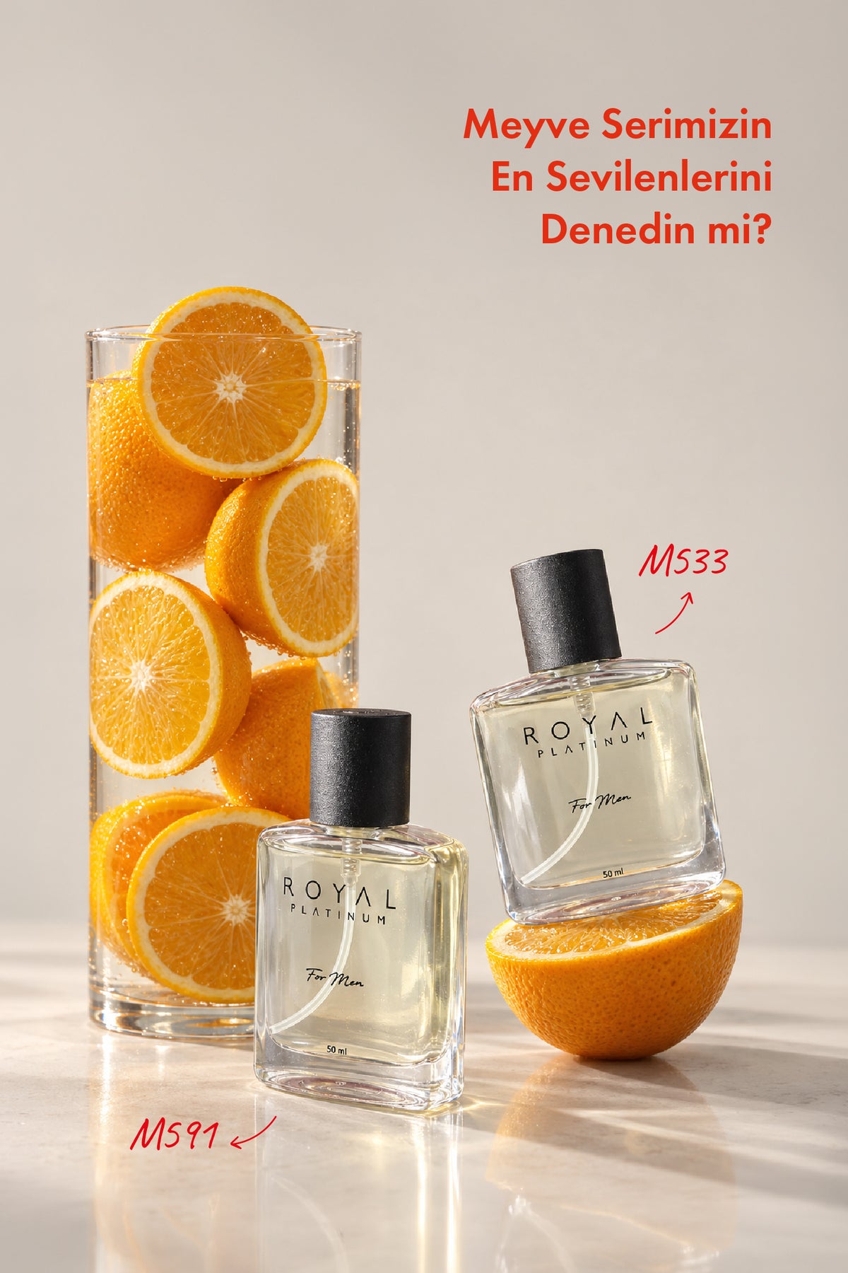 M555 Erkek Parfüm EDP 50 ML | Ferah Seri