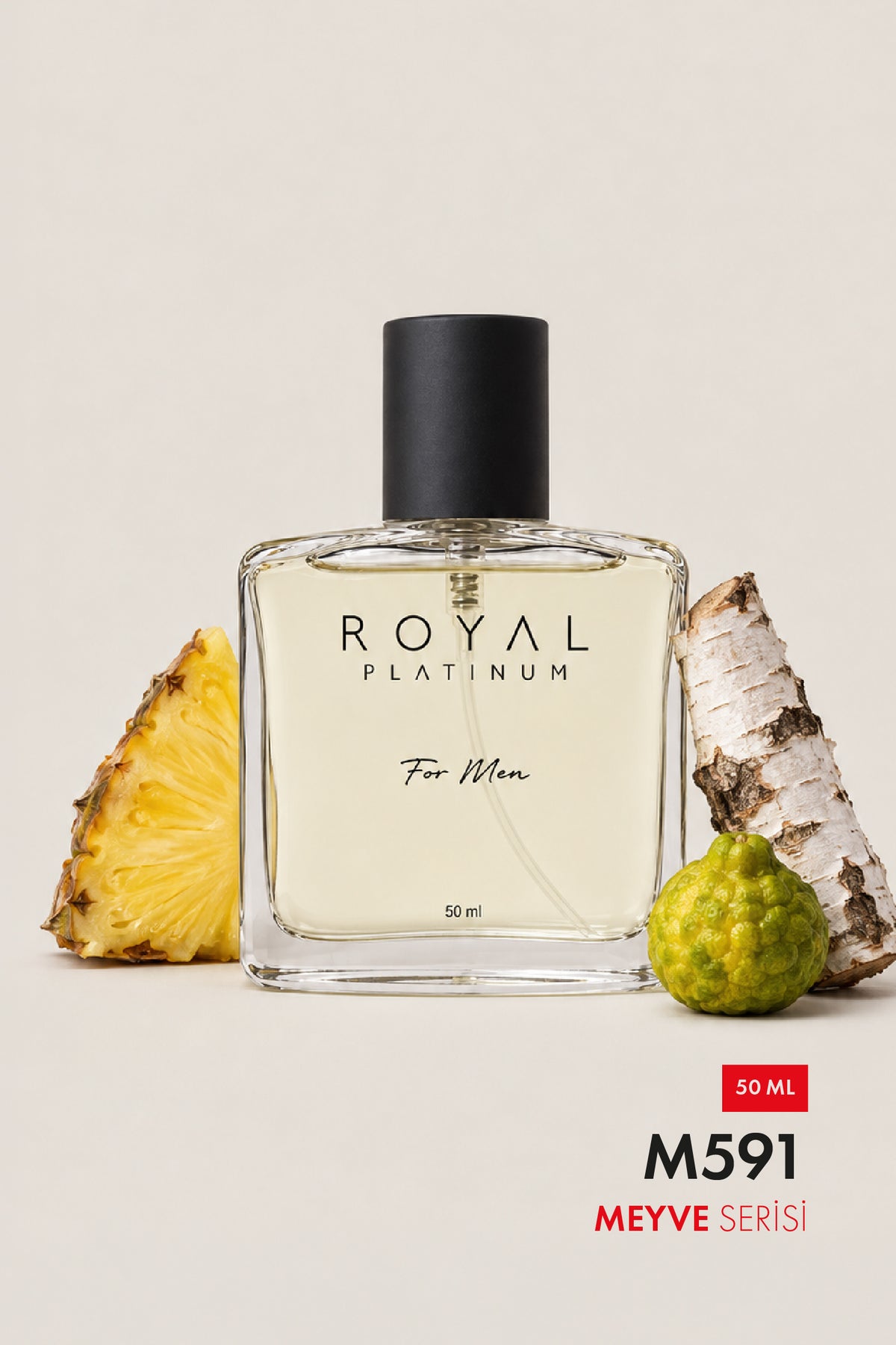 M591 Erkek Parfüm EDP 50 ML | Meyveli Seri