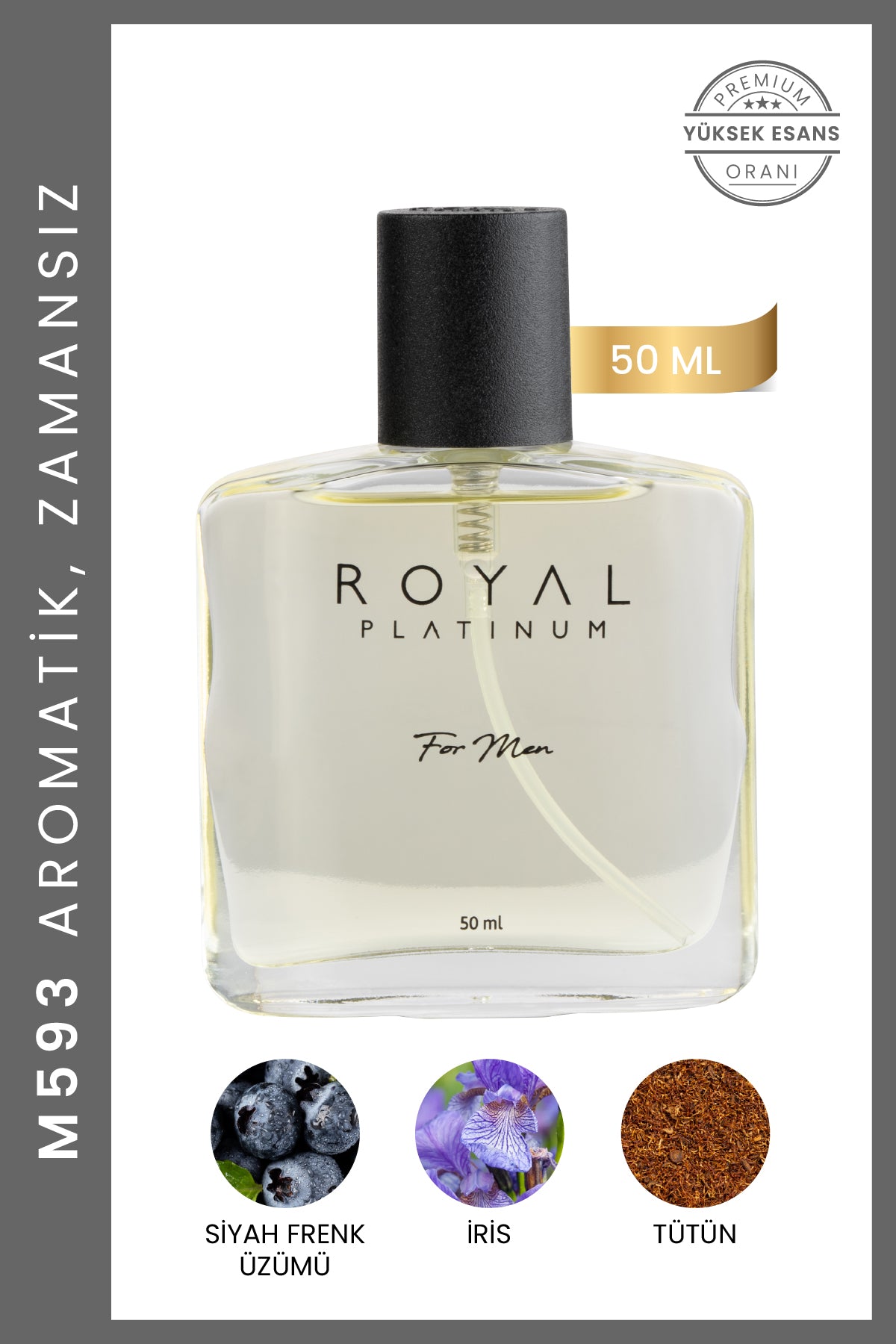 M593 Erkek Parfüm EDP 50 ML | Ferah Seri
