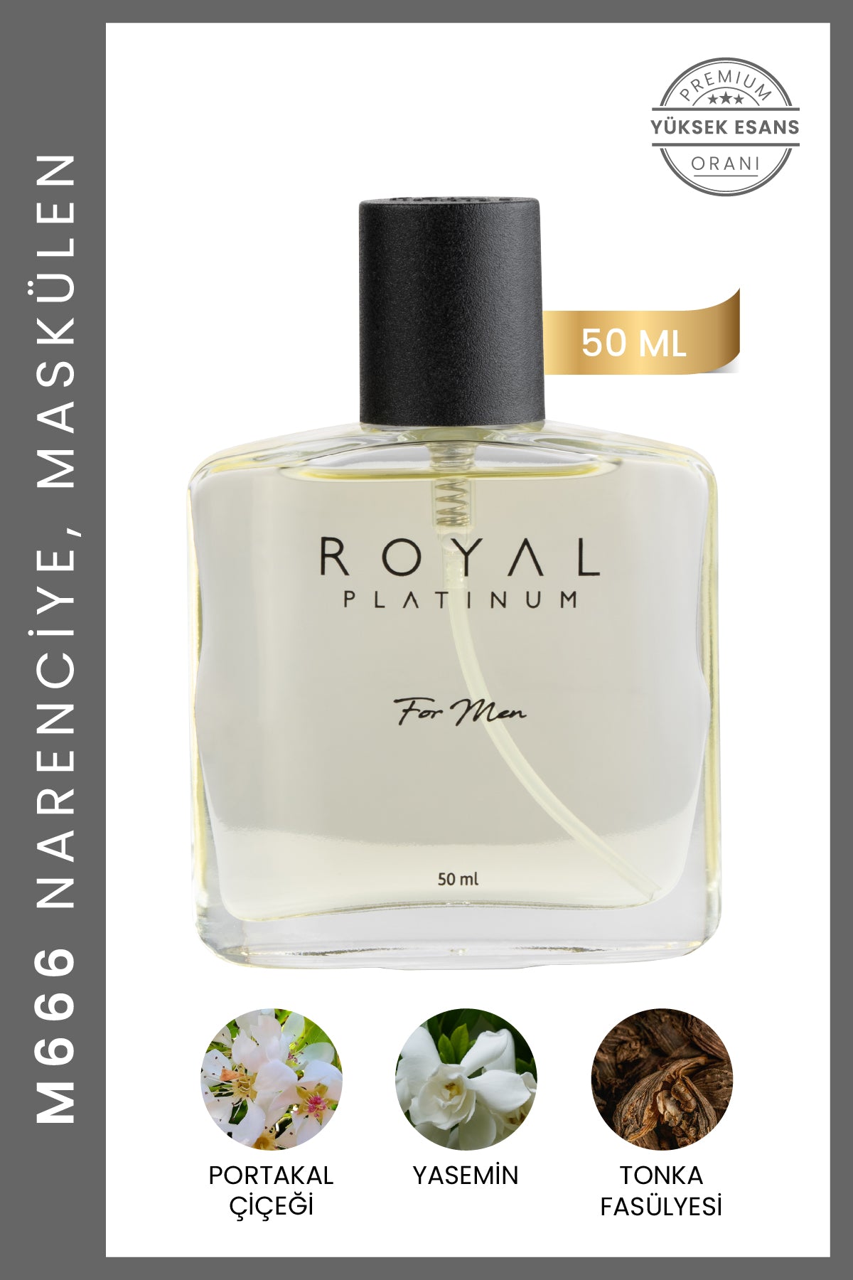 M666 Erkek Parfüm EDP 50 ML | Narenciye Serisi
