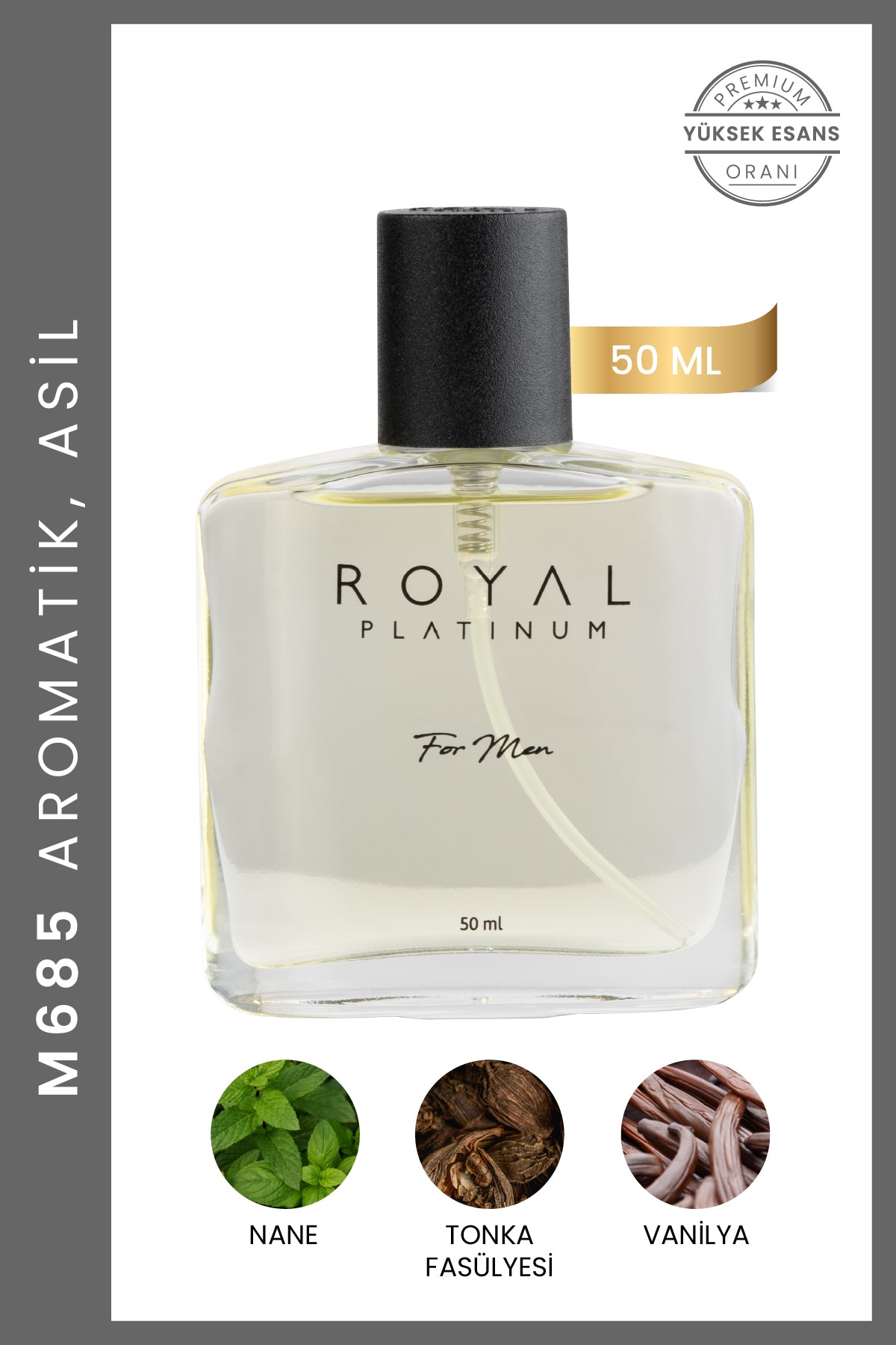 M685 Erkek Parfüm EDP 50 ML | Aromatik Seri