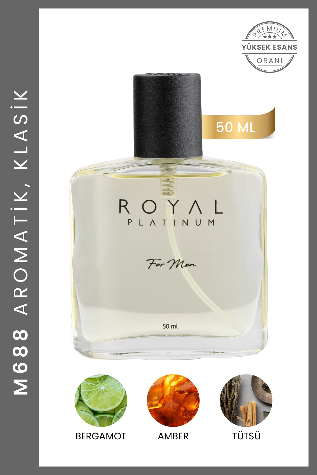 M688 Erkek Parfüm EDP 50 ML | Aromatik Seri