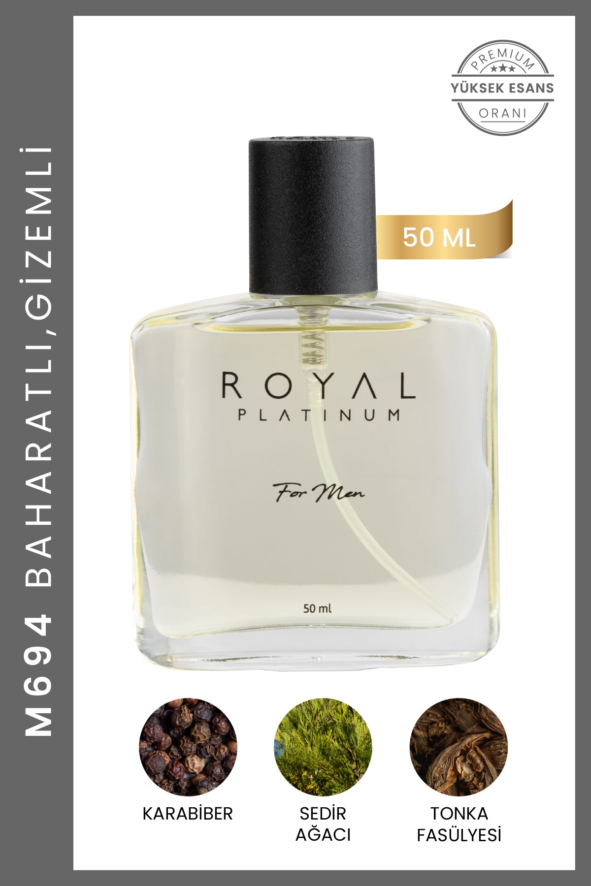 M694 Erkek Parfüm EDP 50 ML | Oryantal Seri