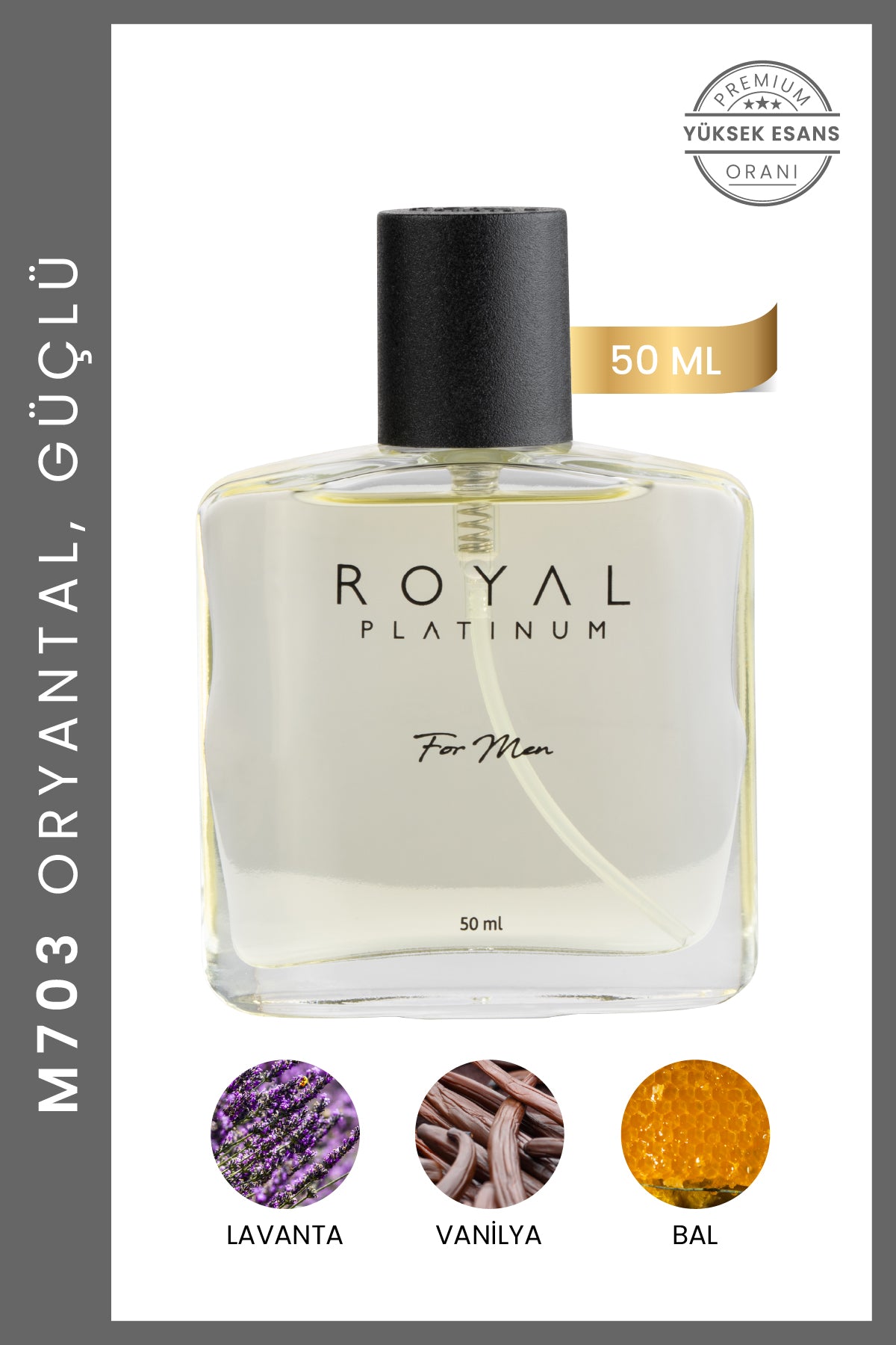 M703 Erkek Parfüm EDP 50 ML | Oryantal Seri