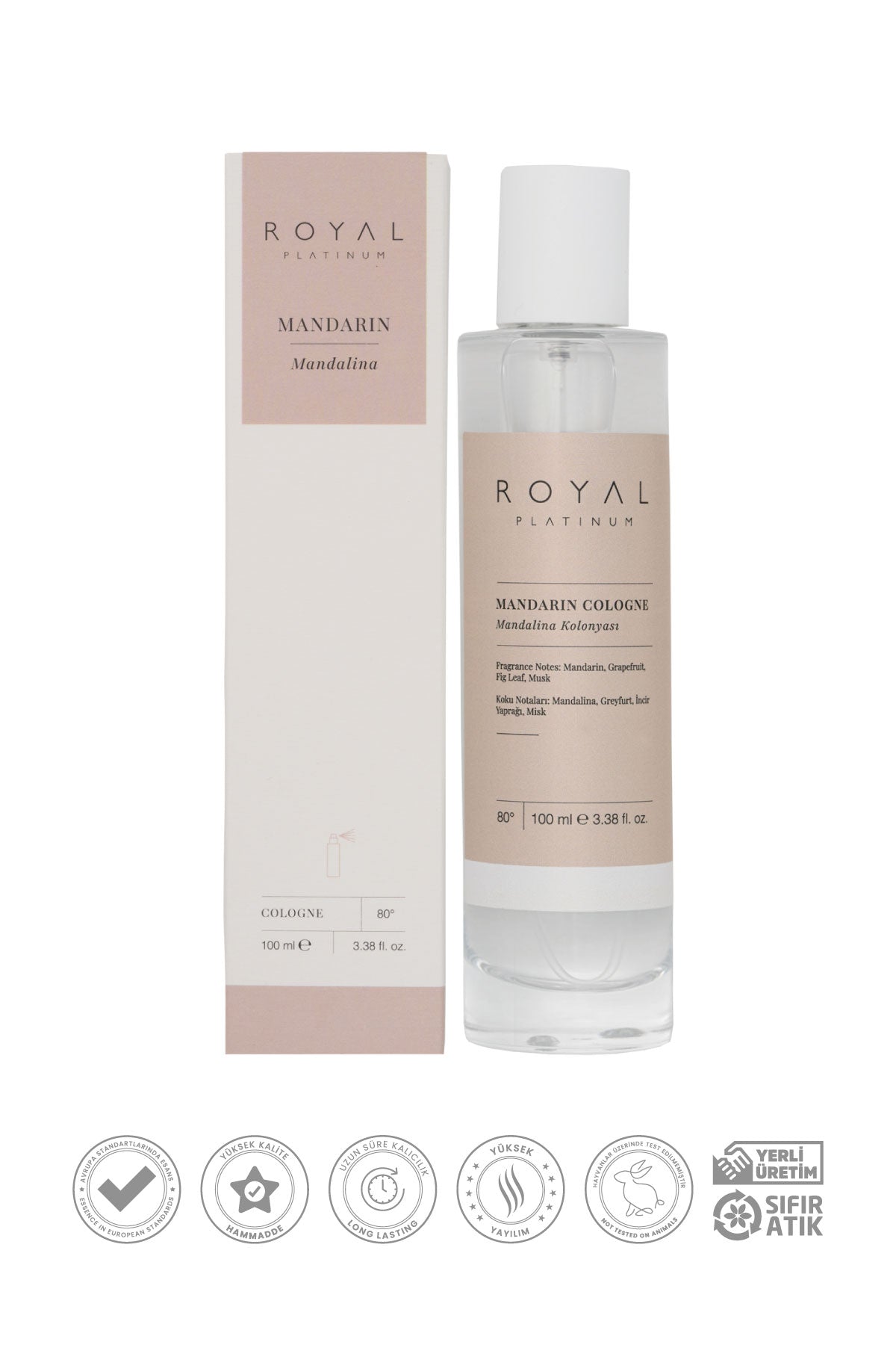 Mandalina Kolonya 100 ML | Meyveli Seri