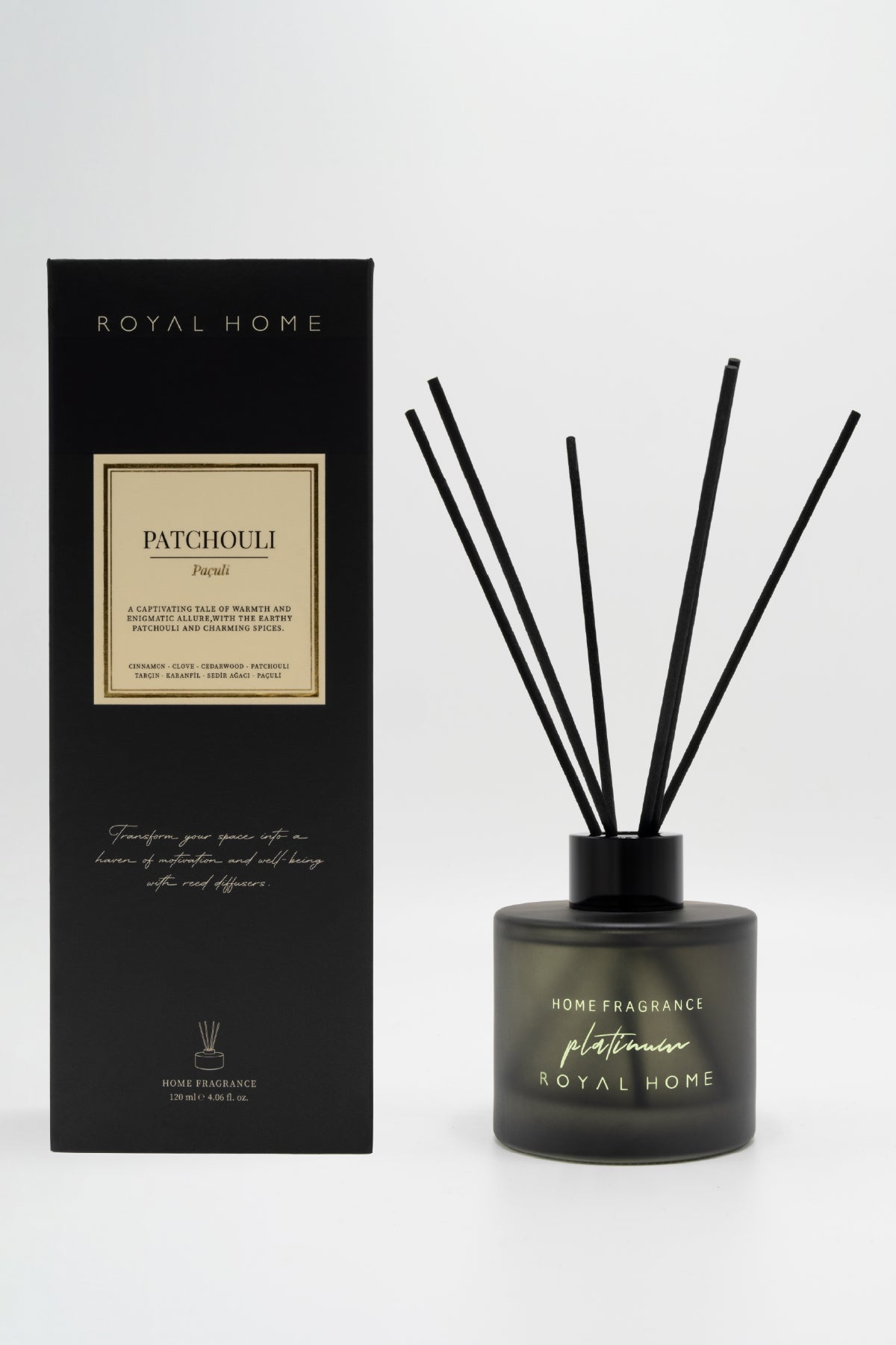 Patchouli Çubuklu Oda Kokusu 120 ML | Odunsu Seri