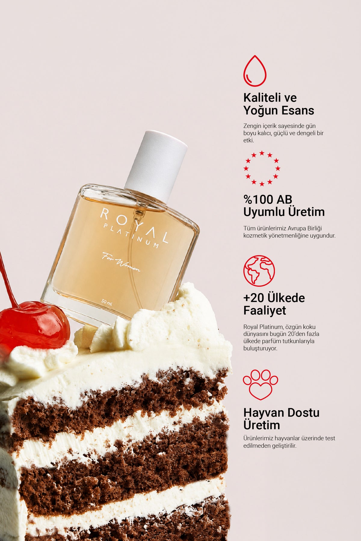 W117 Kadın Parfüm EDP 50 ML | Vanilya Serisi
