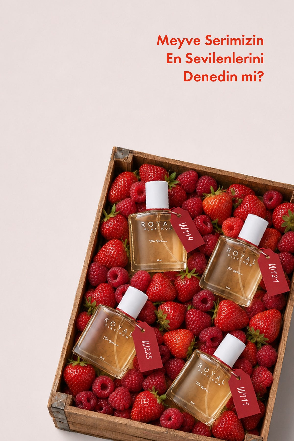 W121 Kadın Parfüm EDP 50 ML | Meyveli Seri