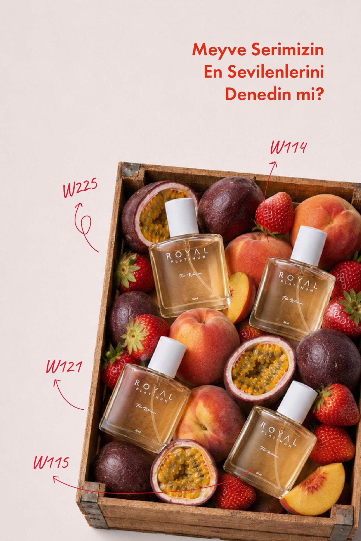 W388 Kadın Parfüm EDP 50 ML | Meyveli Seri