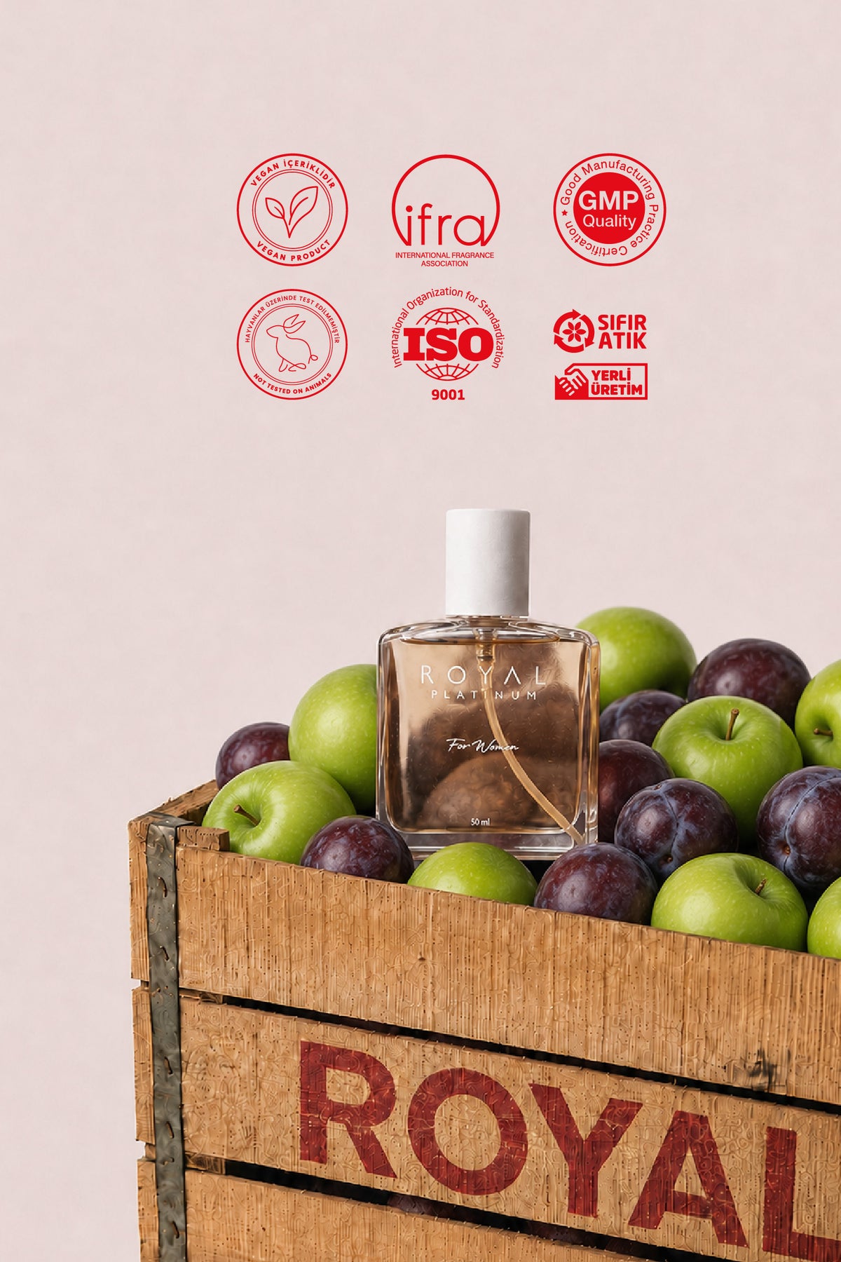 W390 Kadın Parfüm EDP 50 ML | Meyveli Seri