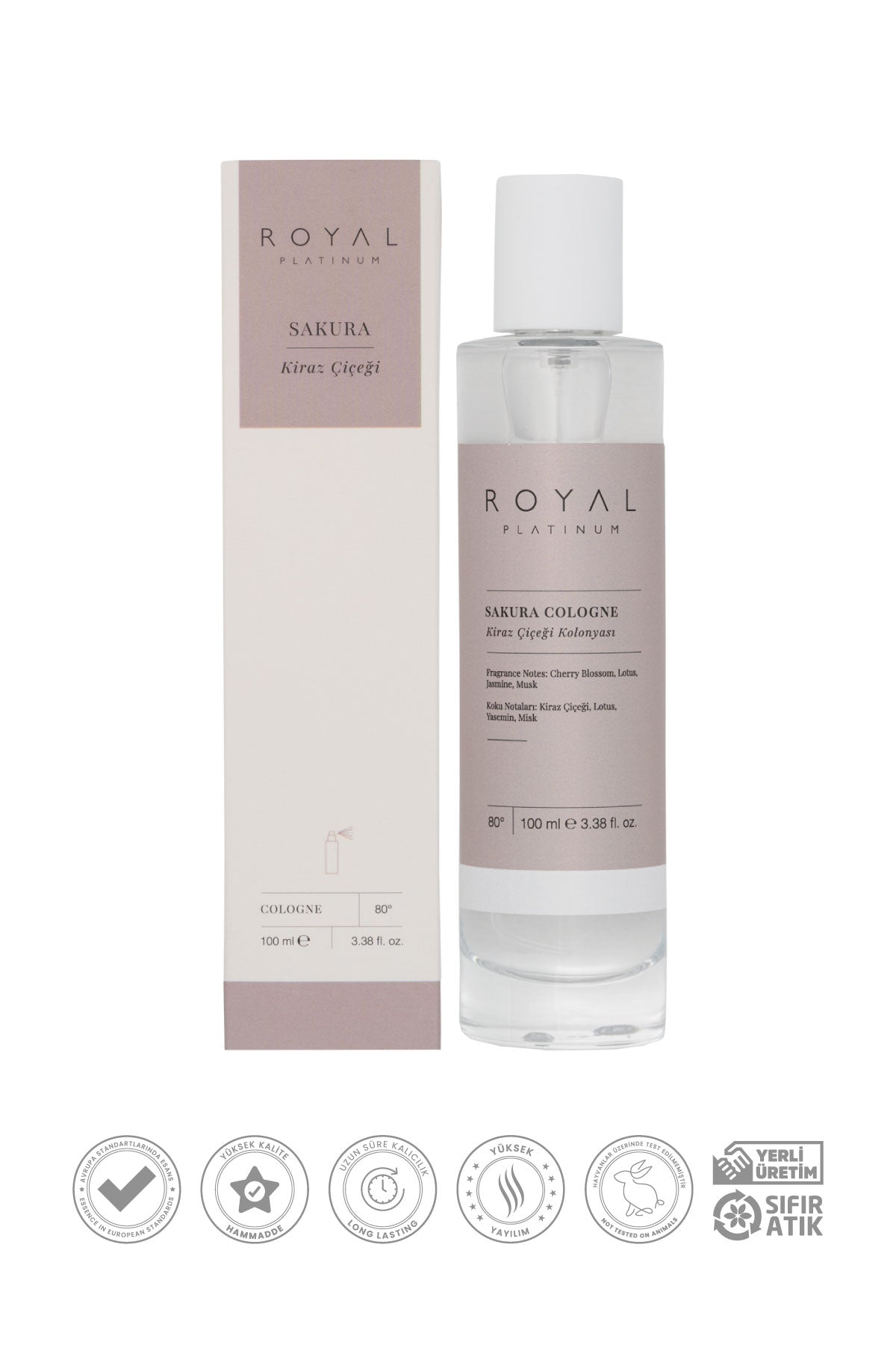 Sakura Kolonya 100 ML | Çiçeksi Seri