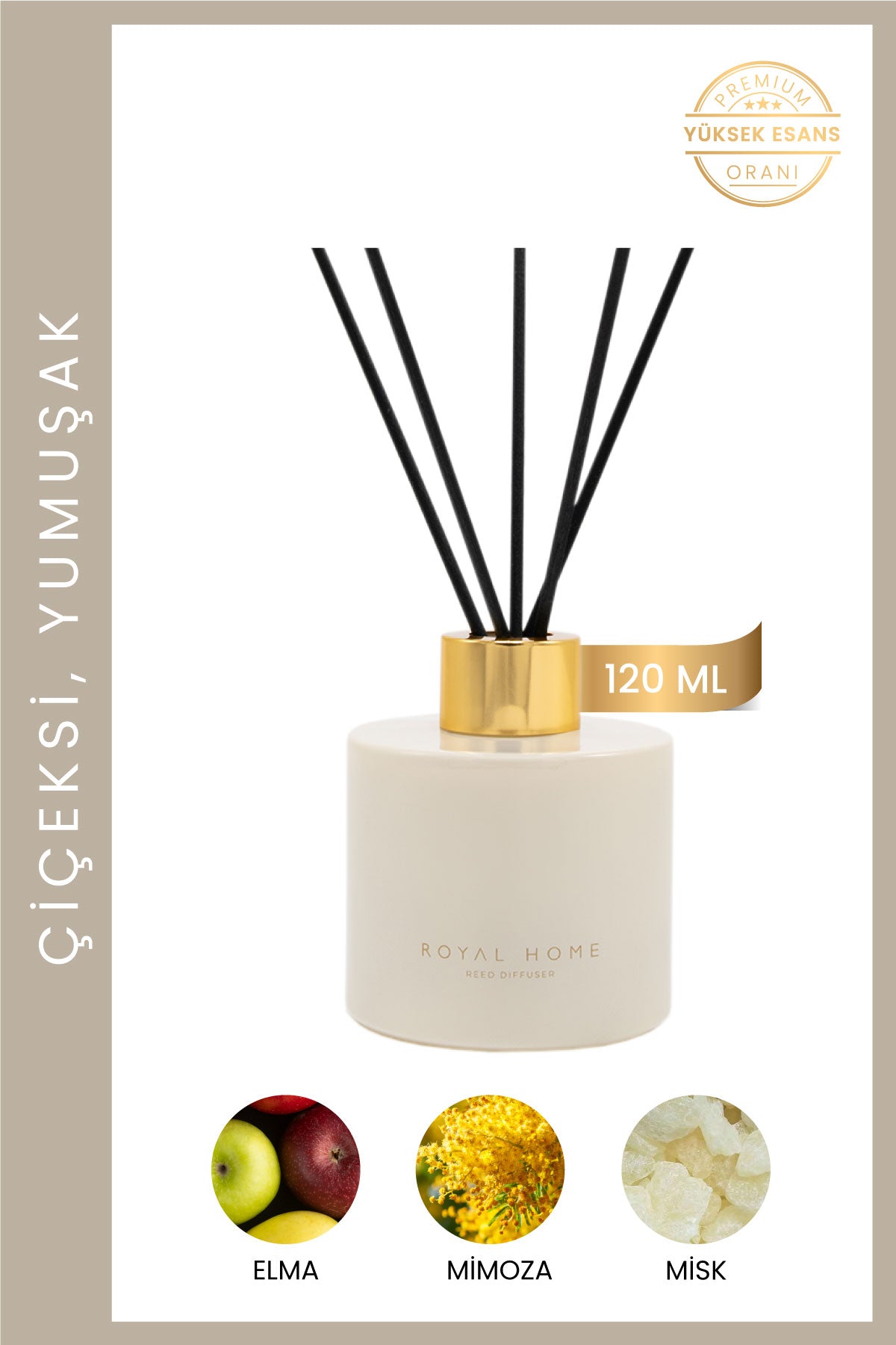 Soft Touch Çubuklu Oda Kokusu 120 ML | Çiçeksi Seri