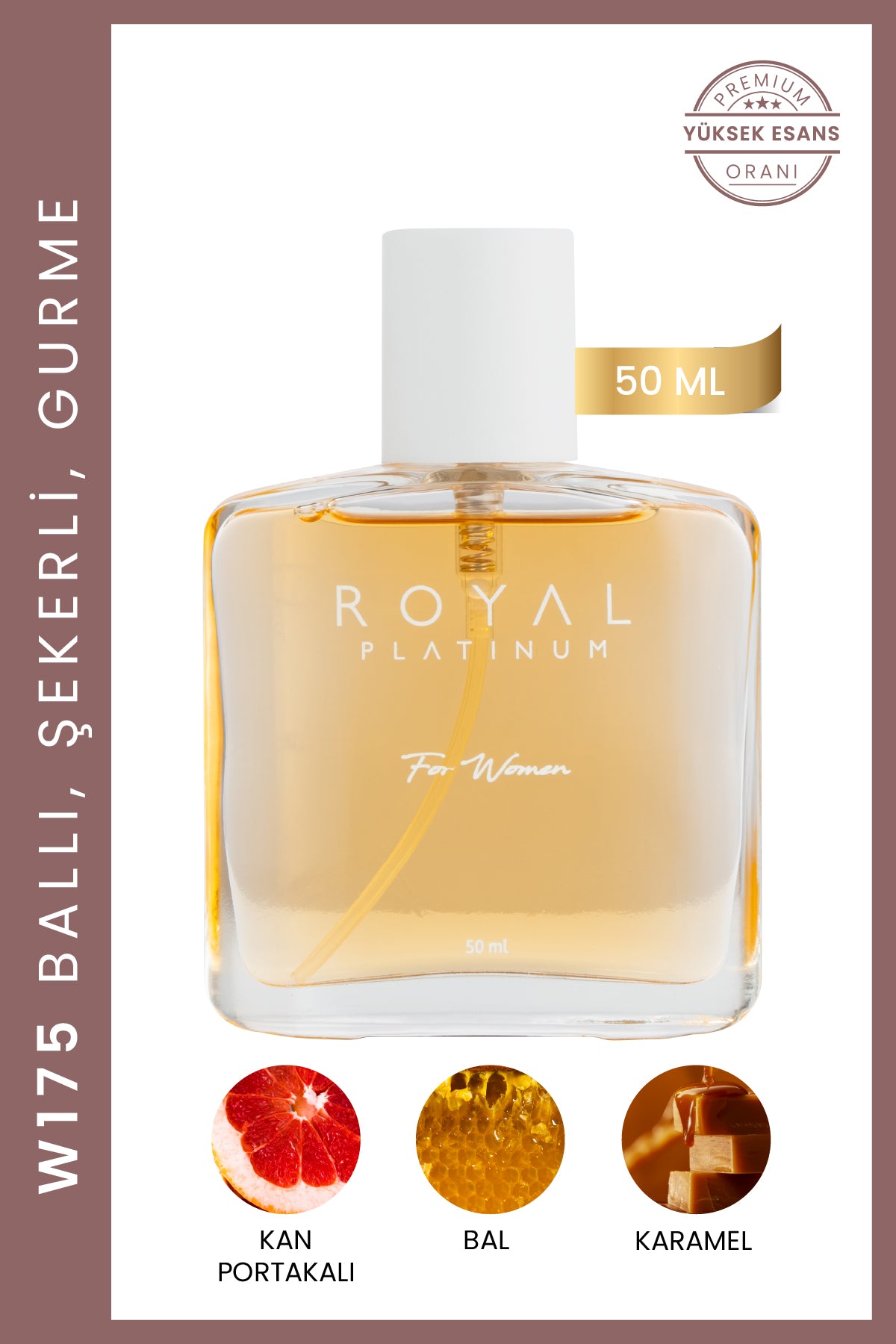 W175 Kadın Parfüm EDP 50 ML | Tatlı Seri