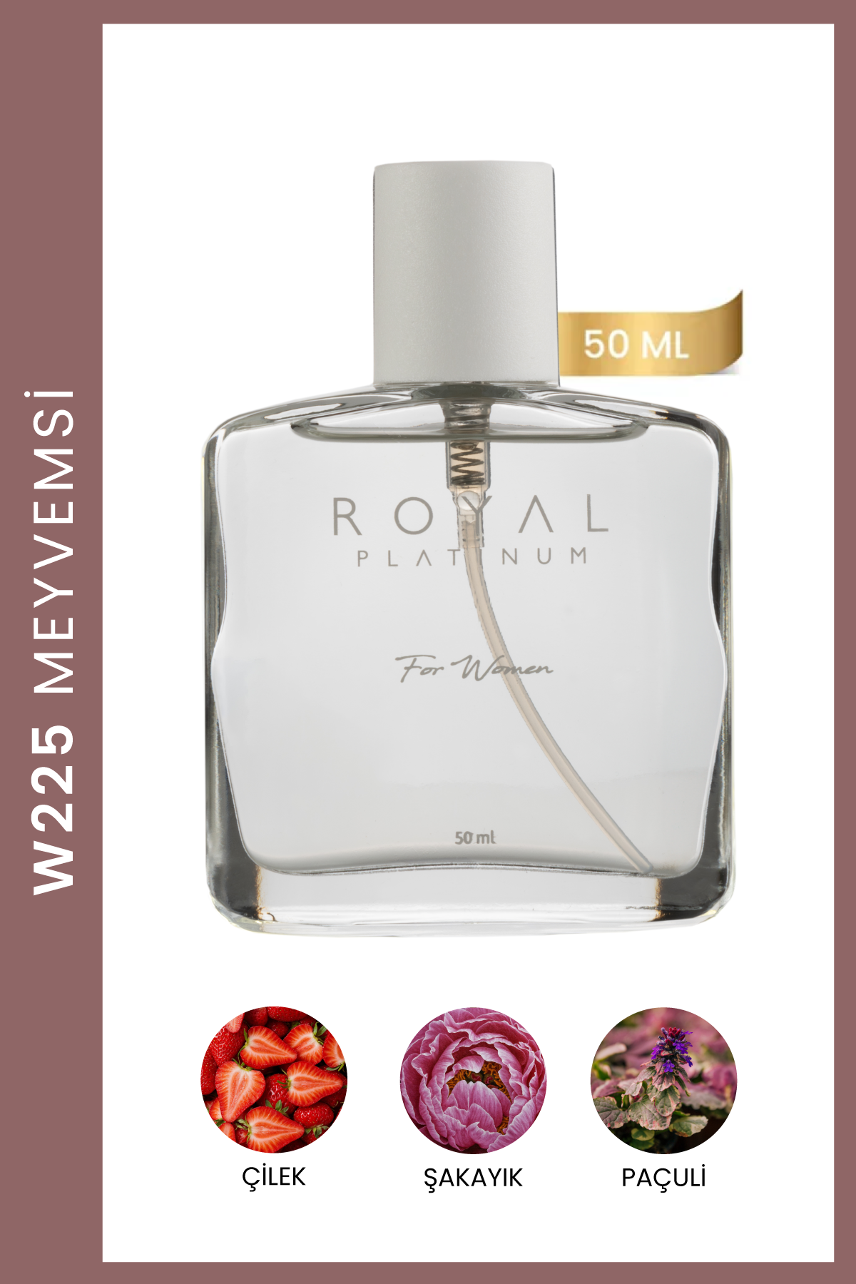 W225 Kadın Parfüm EDP 50 ML | Meyveli Seri