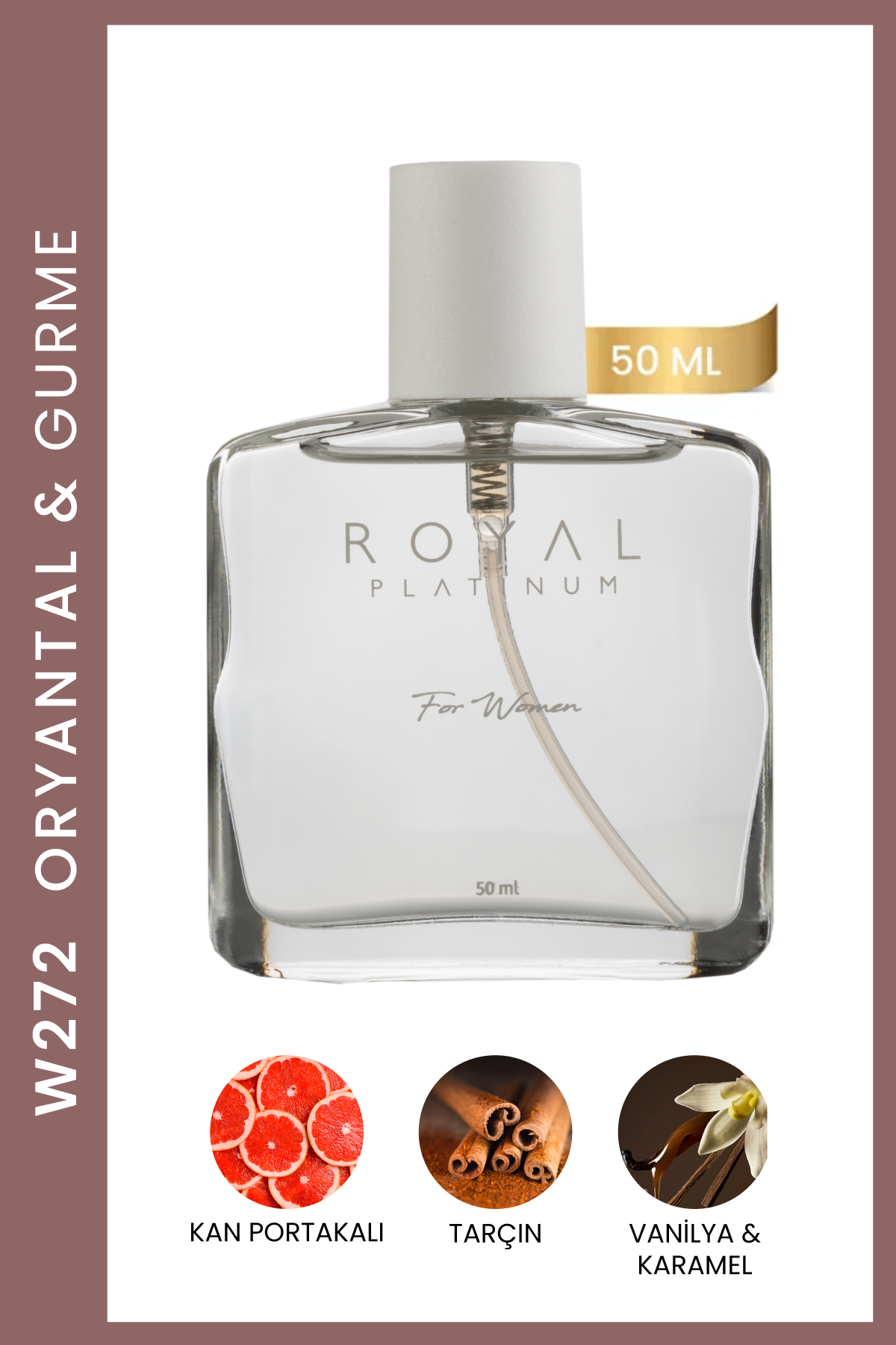 W272 Kadın Parfüm EDP 50 ML | Oryantal Seri