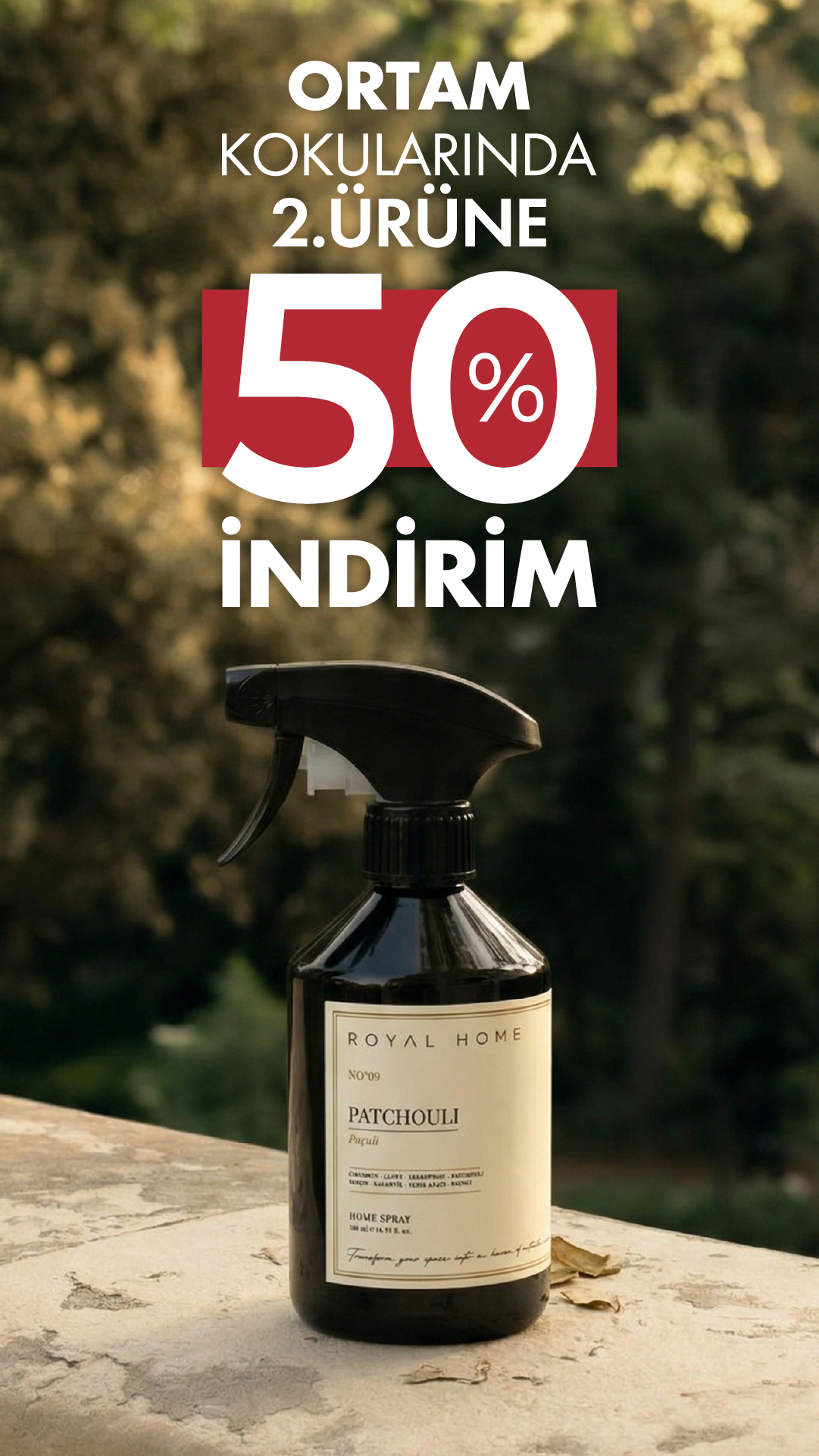 Home grubu ürünlerinde ikinci ürün %50 indirimli