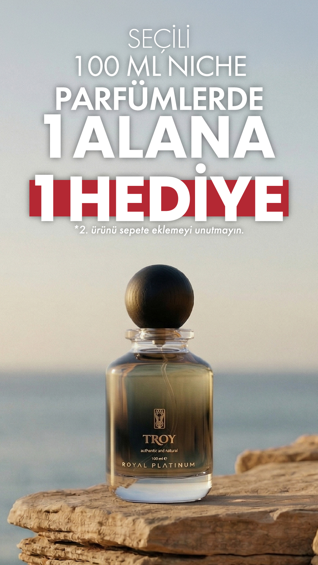 Seçili Niche parfümlerde 1 alana 1 hediye.