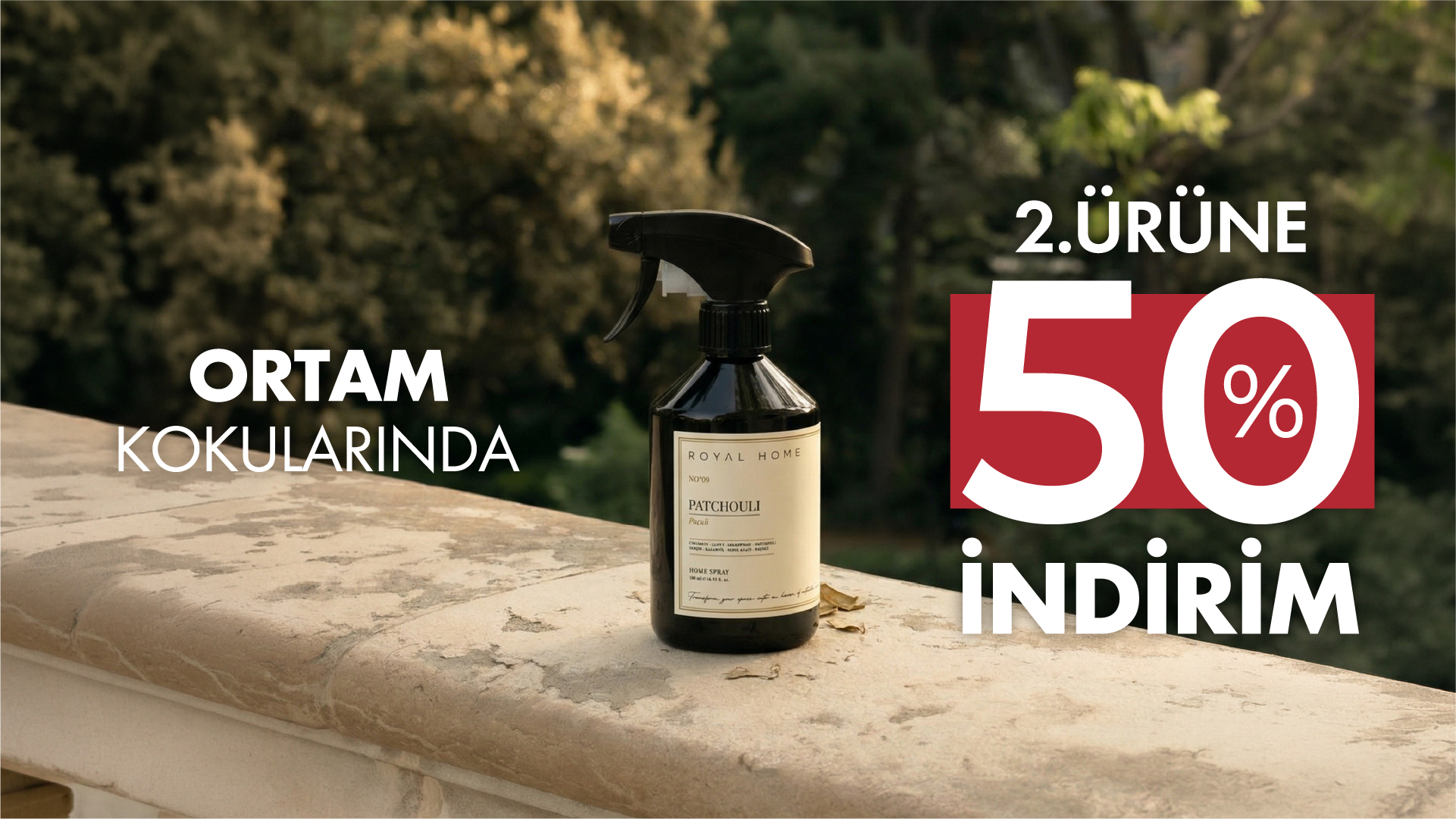 Home grubu ürünlerinde ikinci ürün %50 indirimli