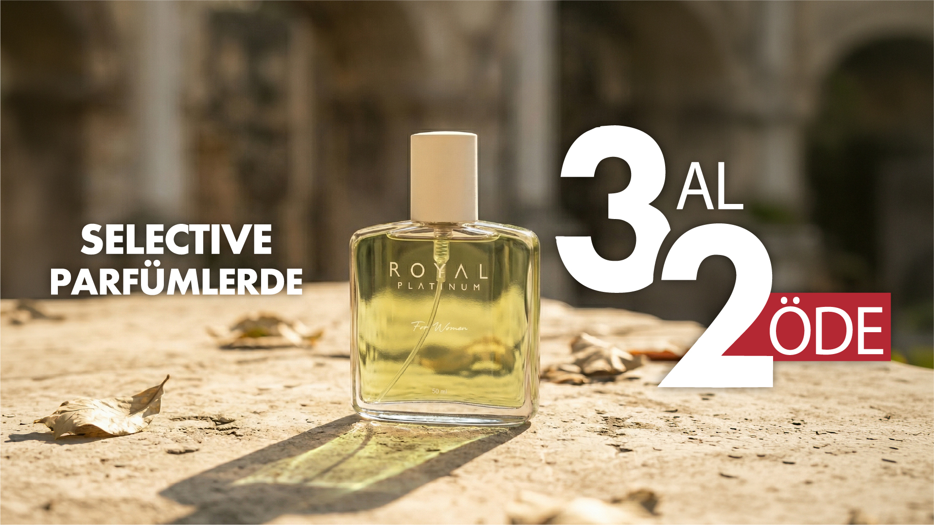 Seçili Selective Parfümlerde 3 al 2 öde fırsatı.